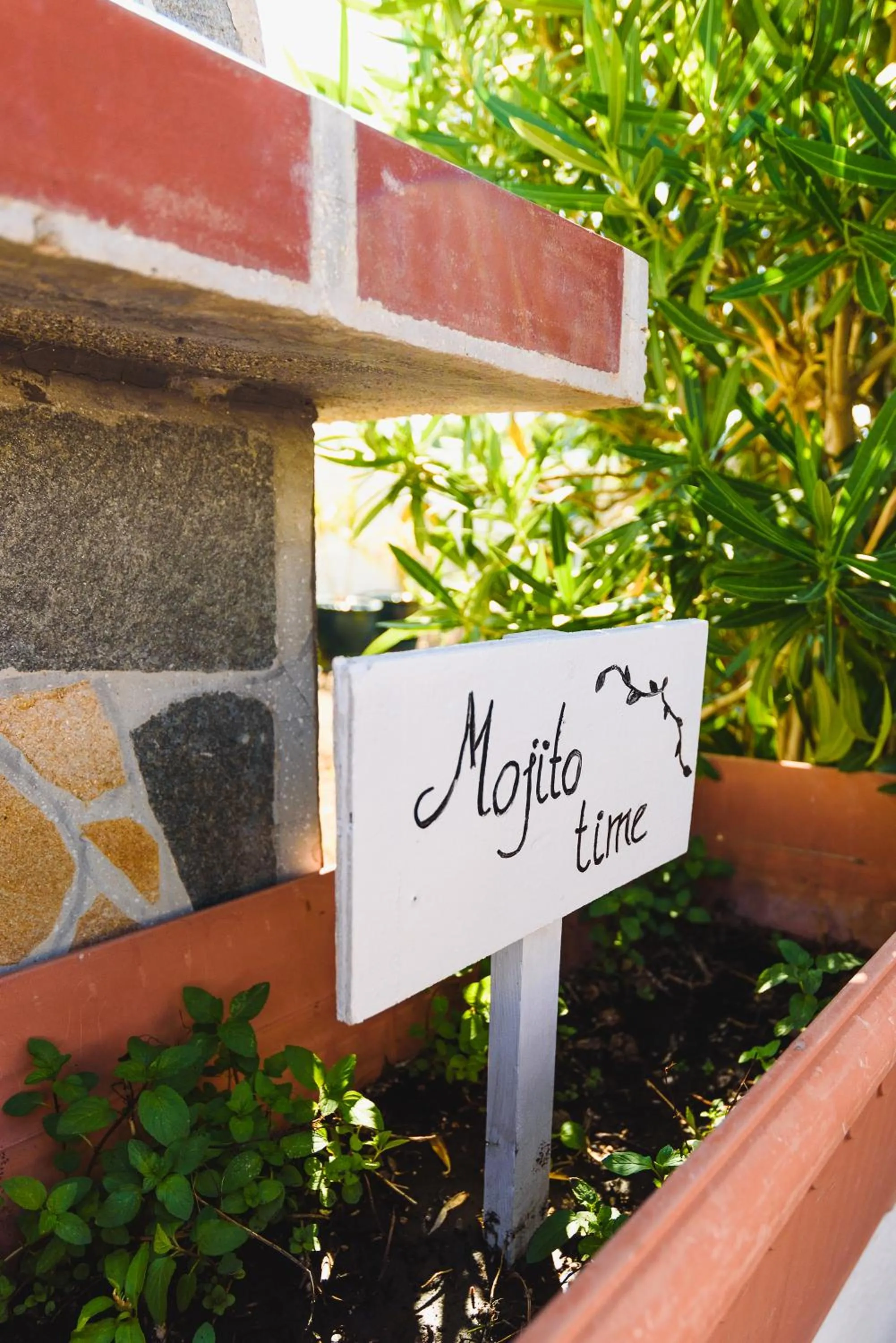 Decorative detail in Pefkos Village Resort