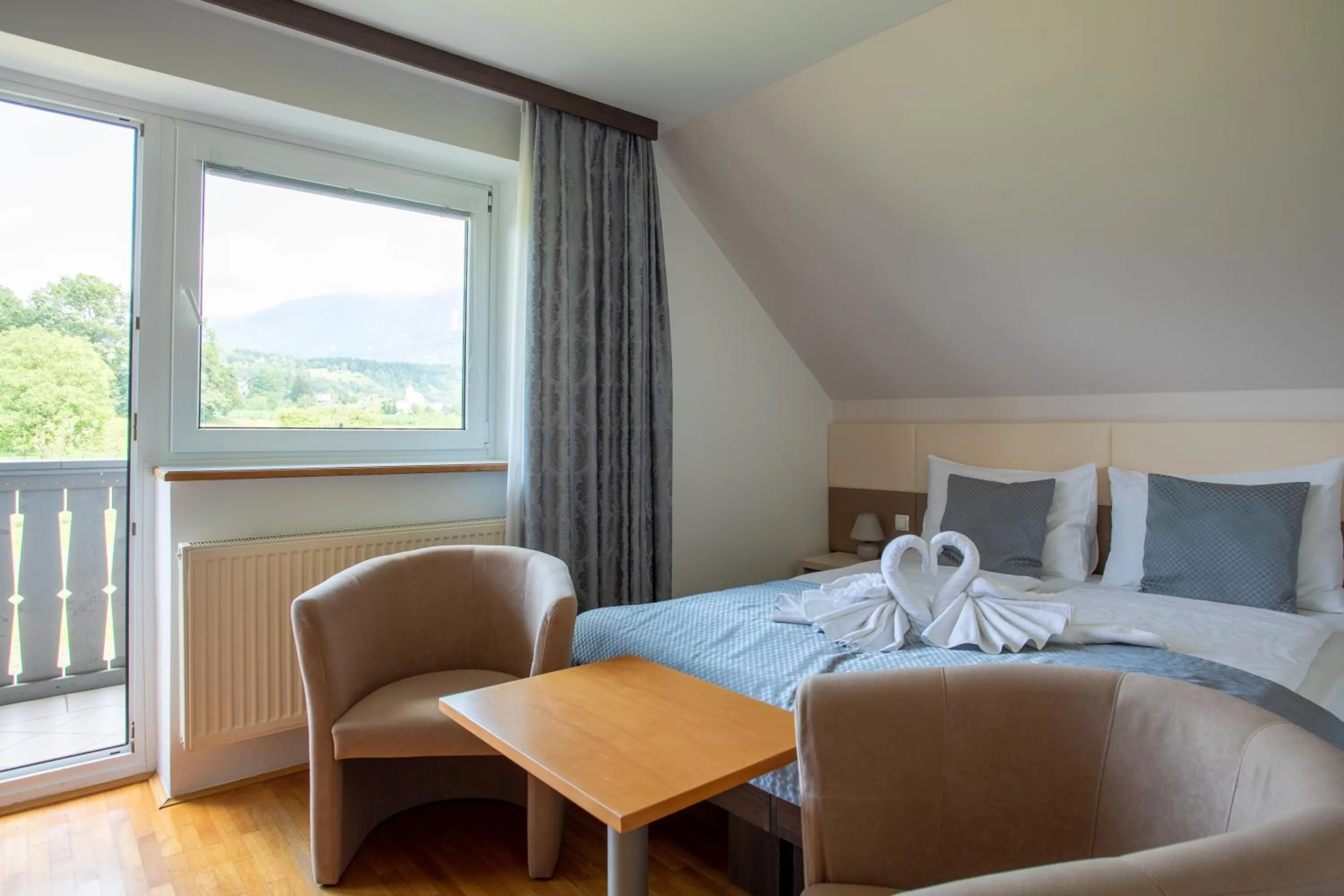 Natural landscape in Pension Bled