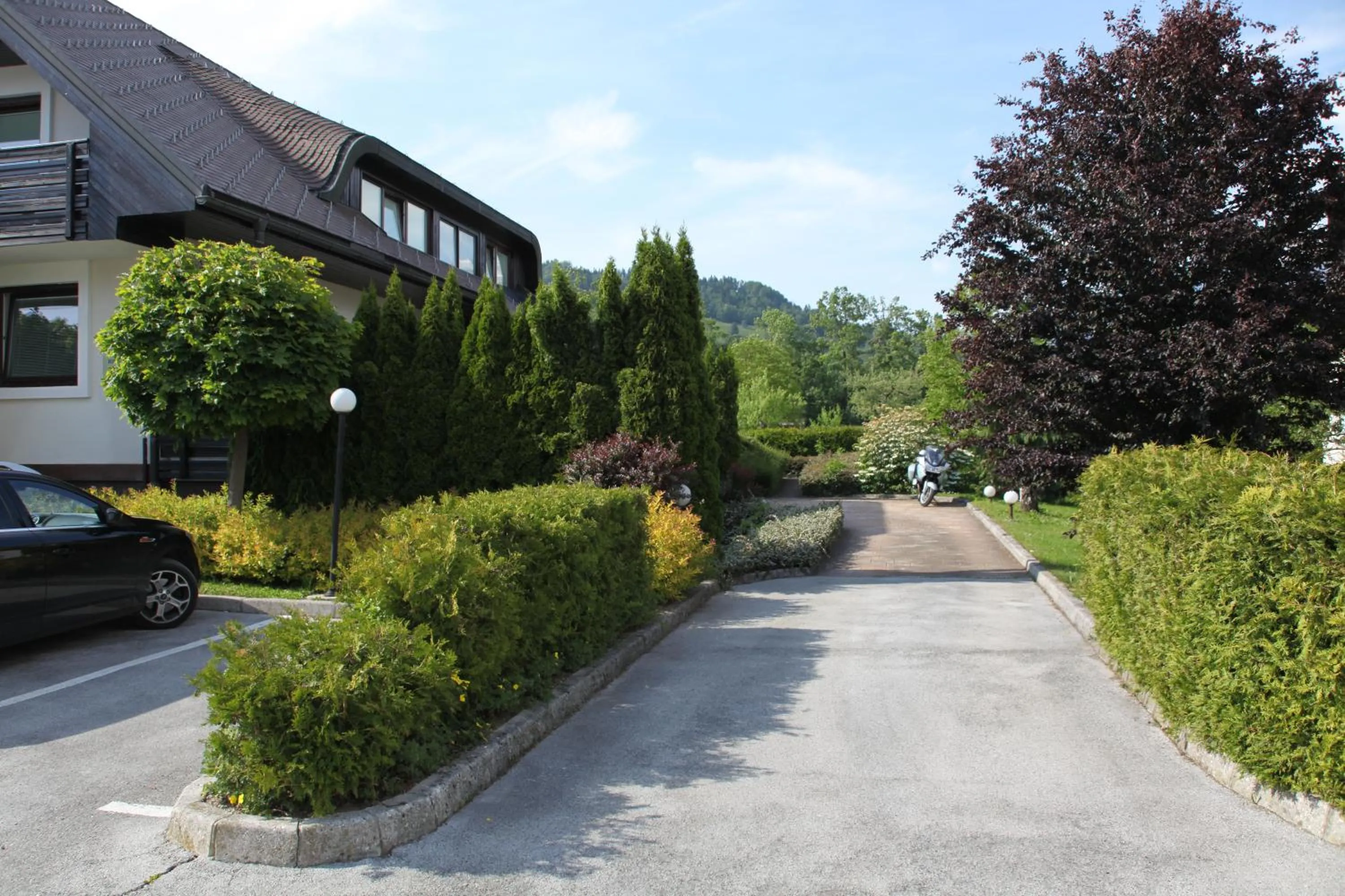 Facade/entrance in Pension Bled