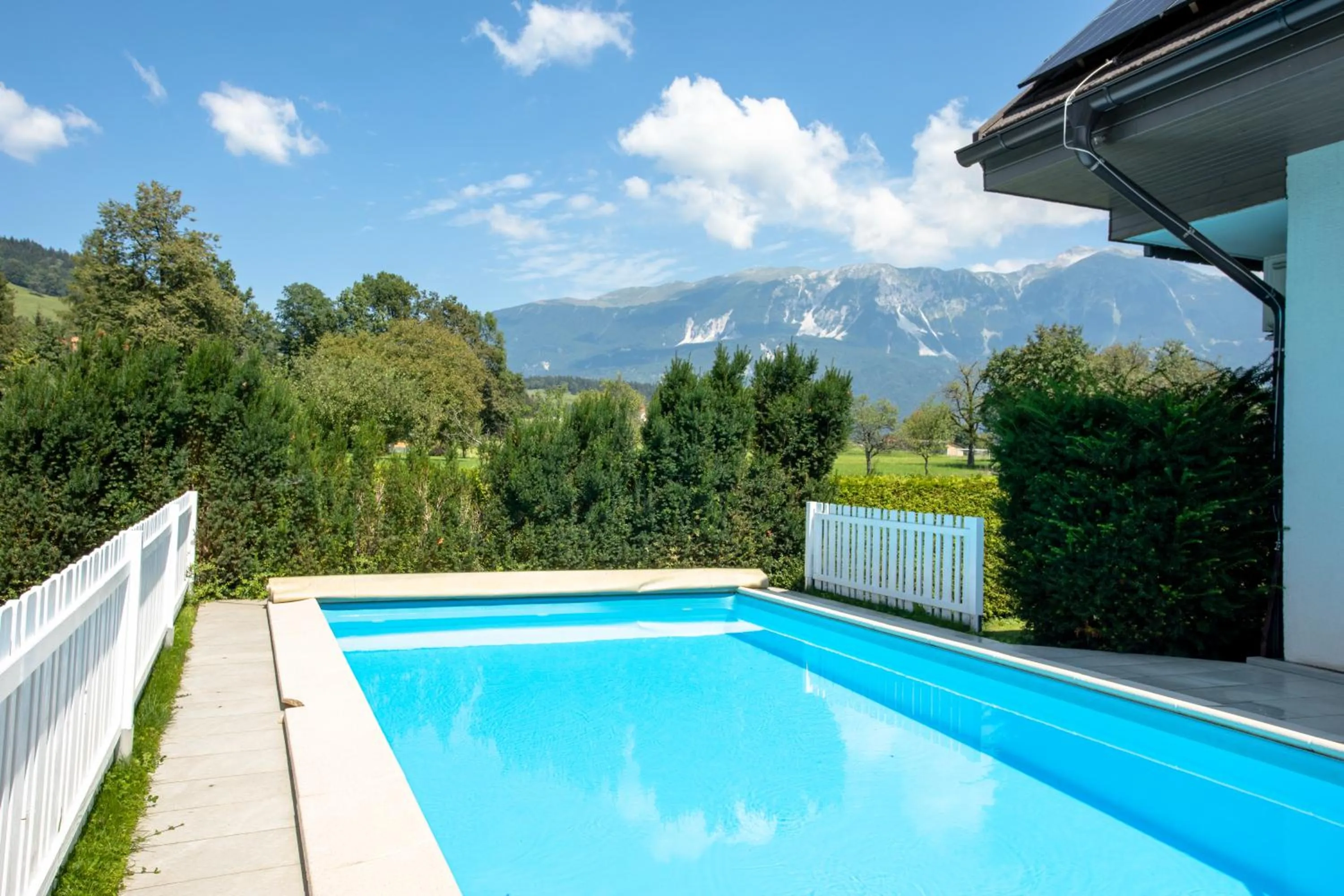 Swimming pool in Pension Bled