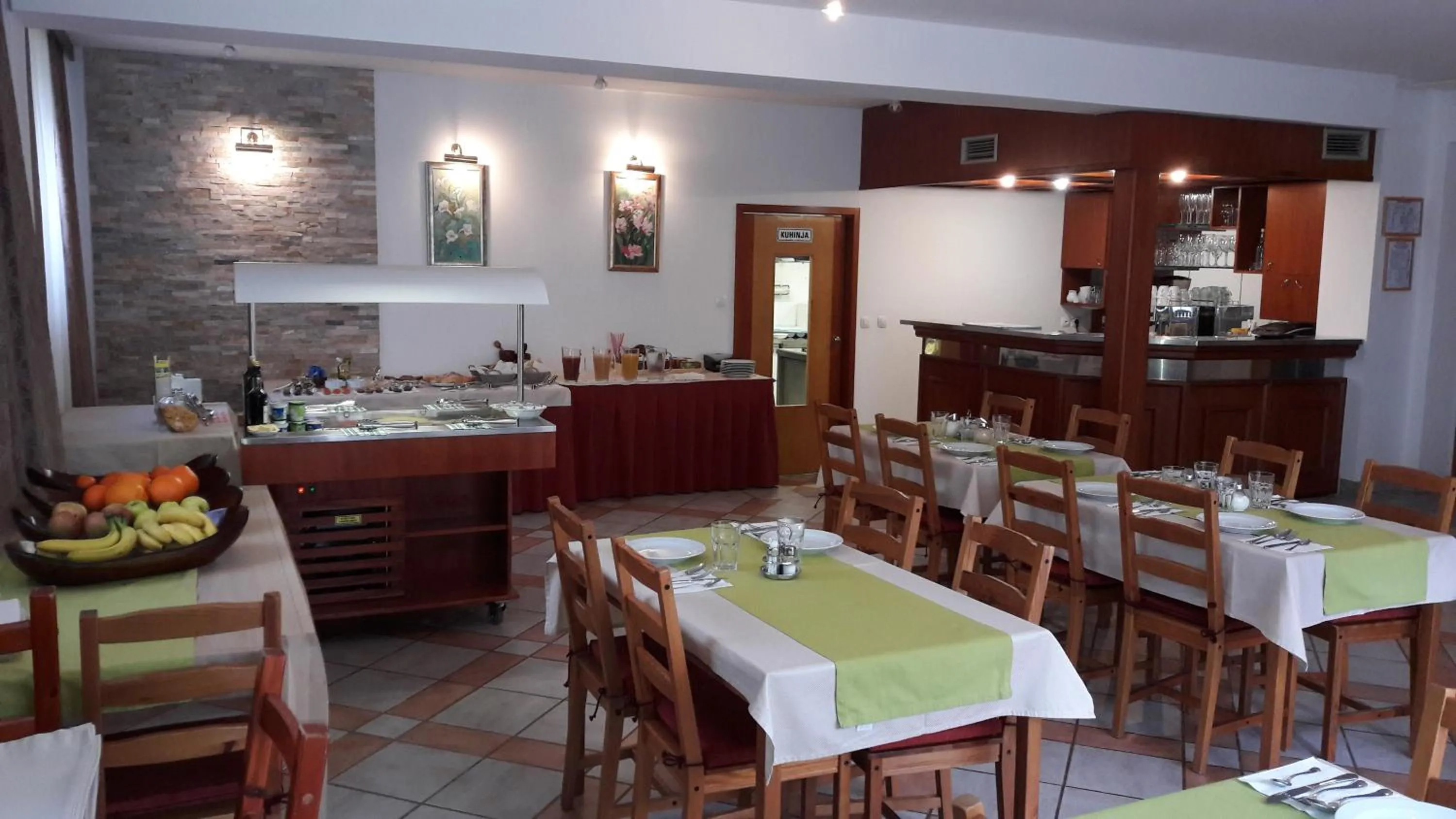 Breakfast in Pension Bled