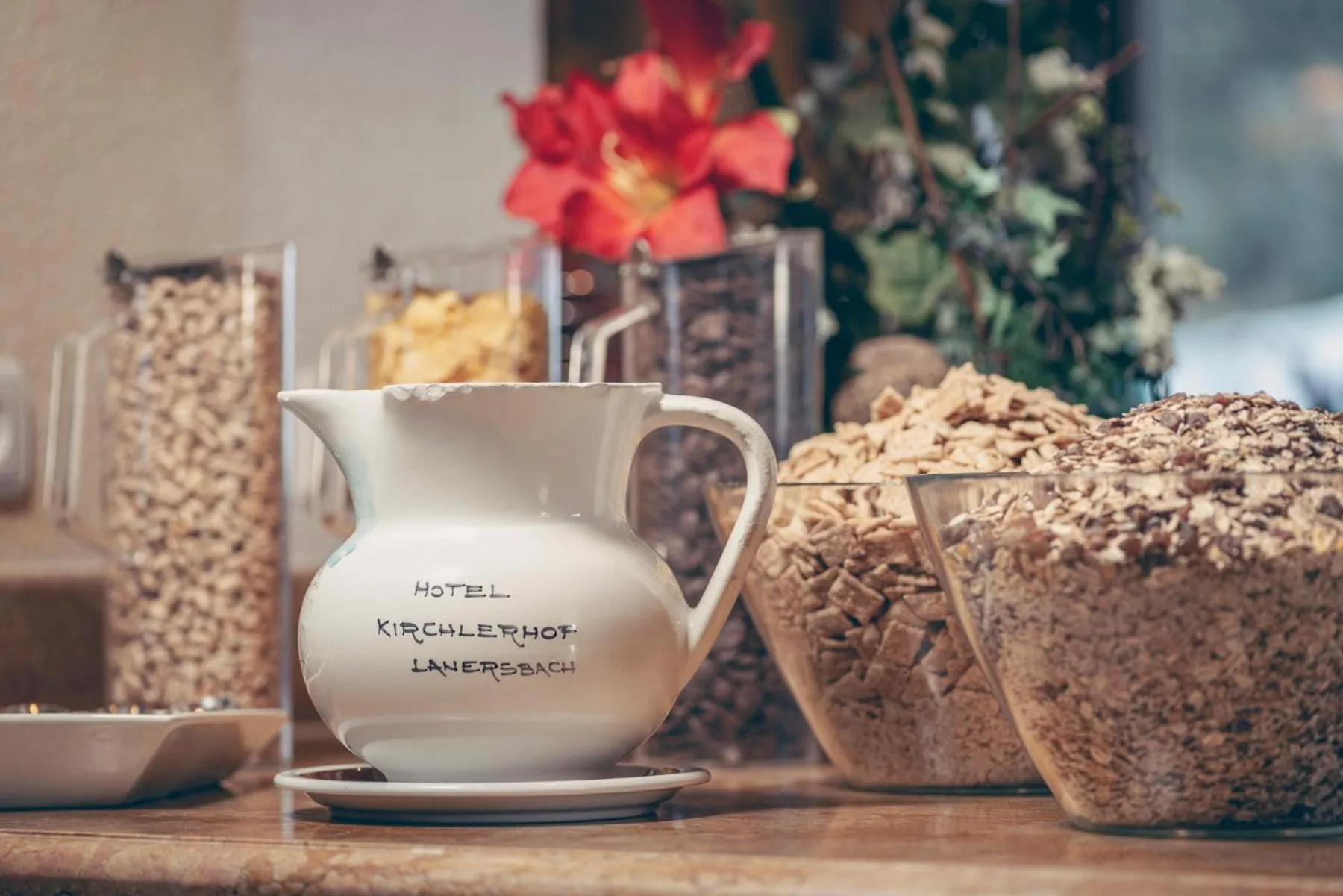 Buffet breakfast in Hotel Kirchlerhof