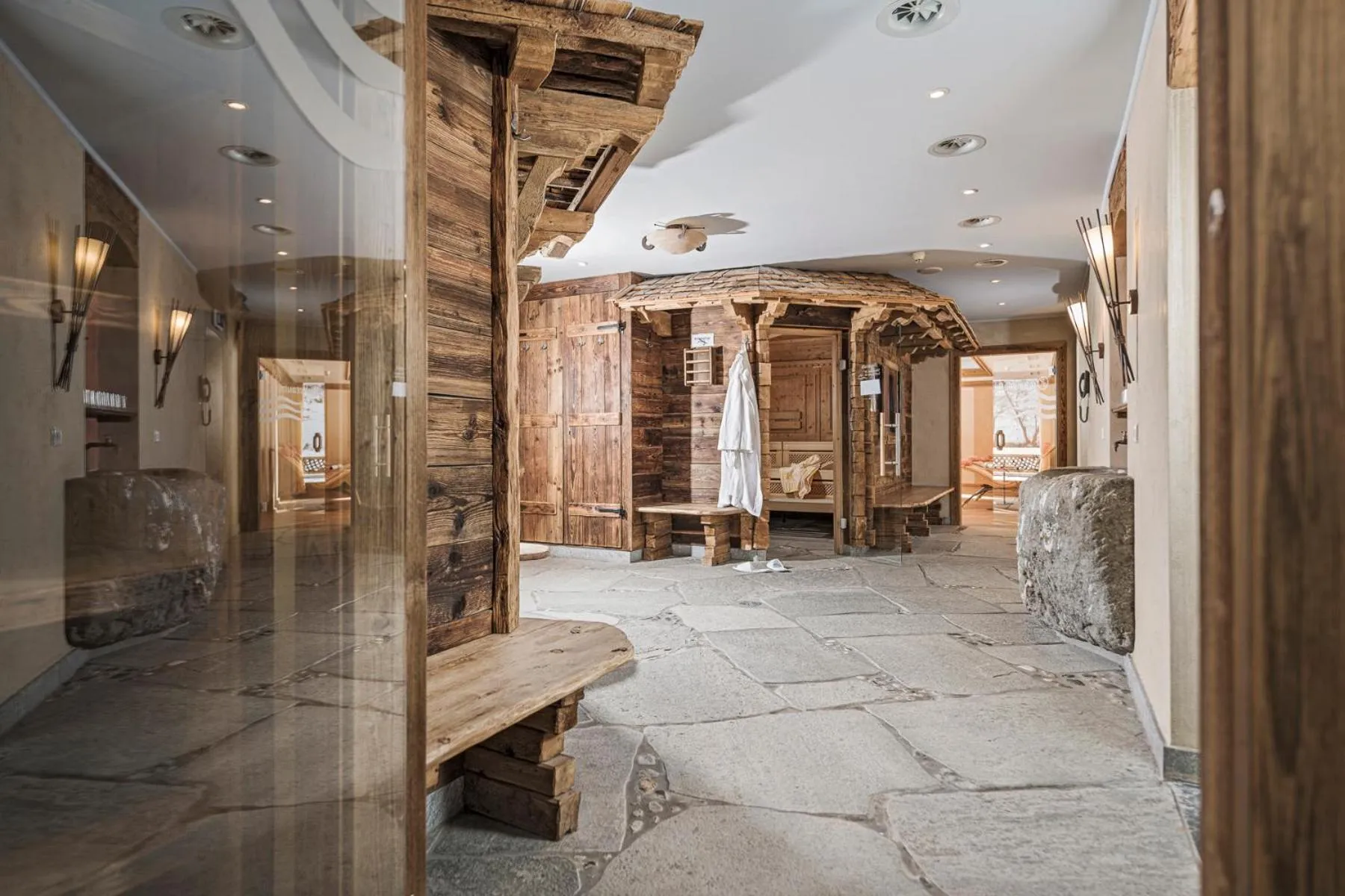 Spa and wellness centre/facilities in Hotel Kirchlerhof