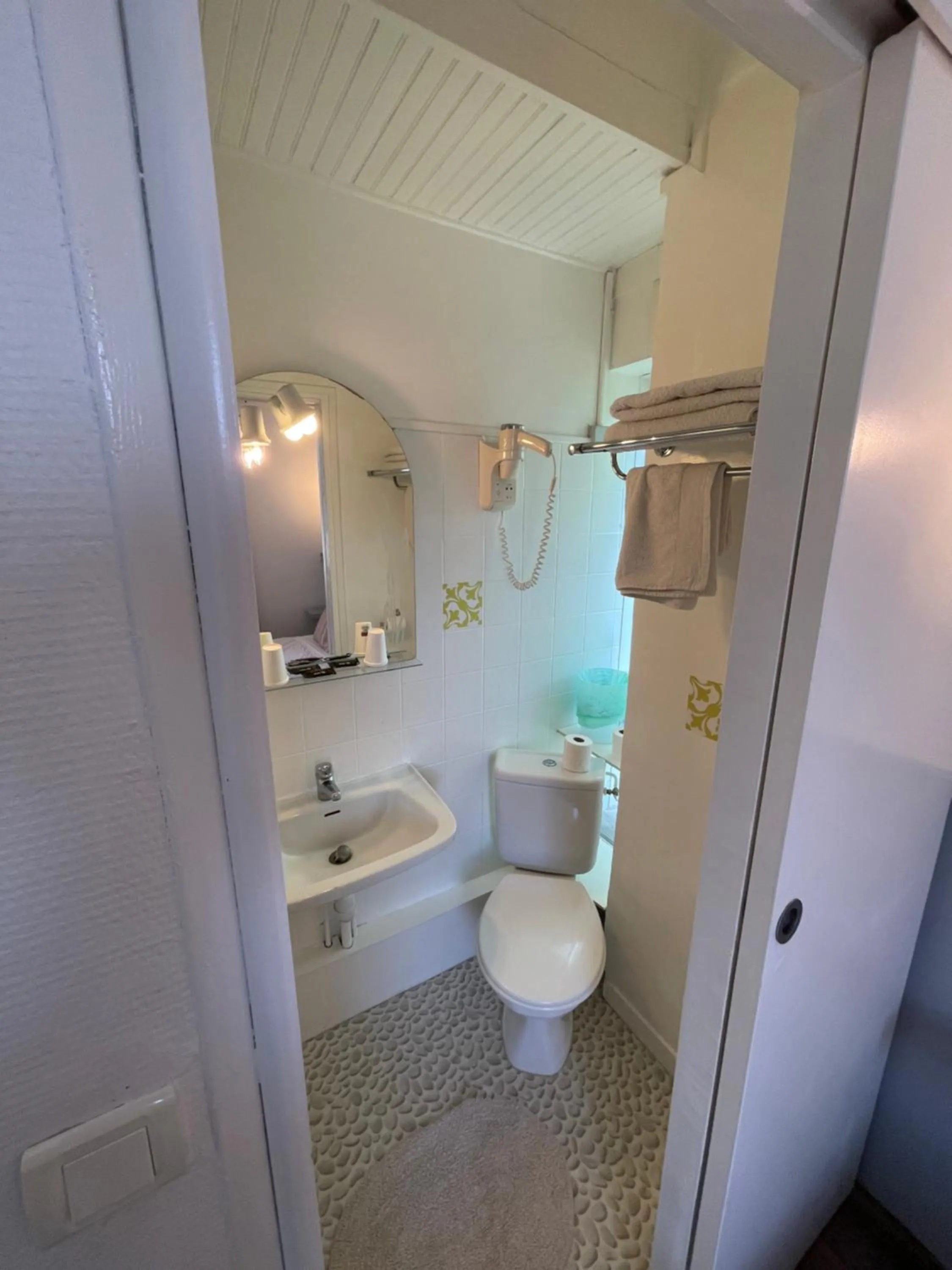 Toilet in Hotel Clair Logis