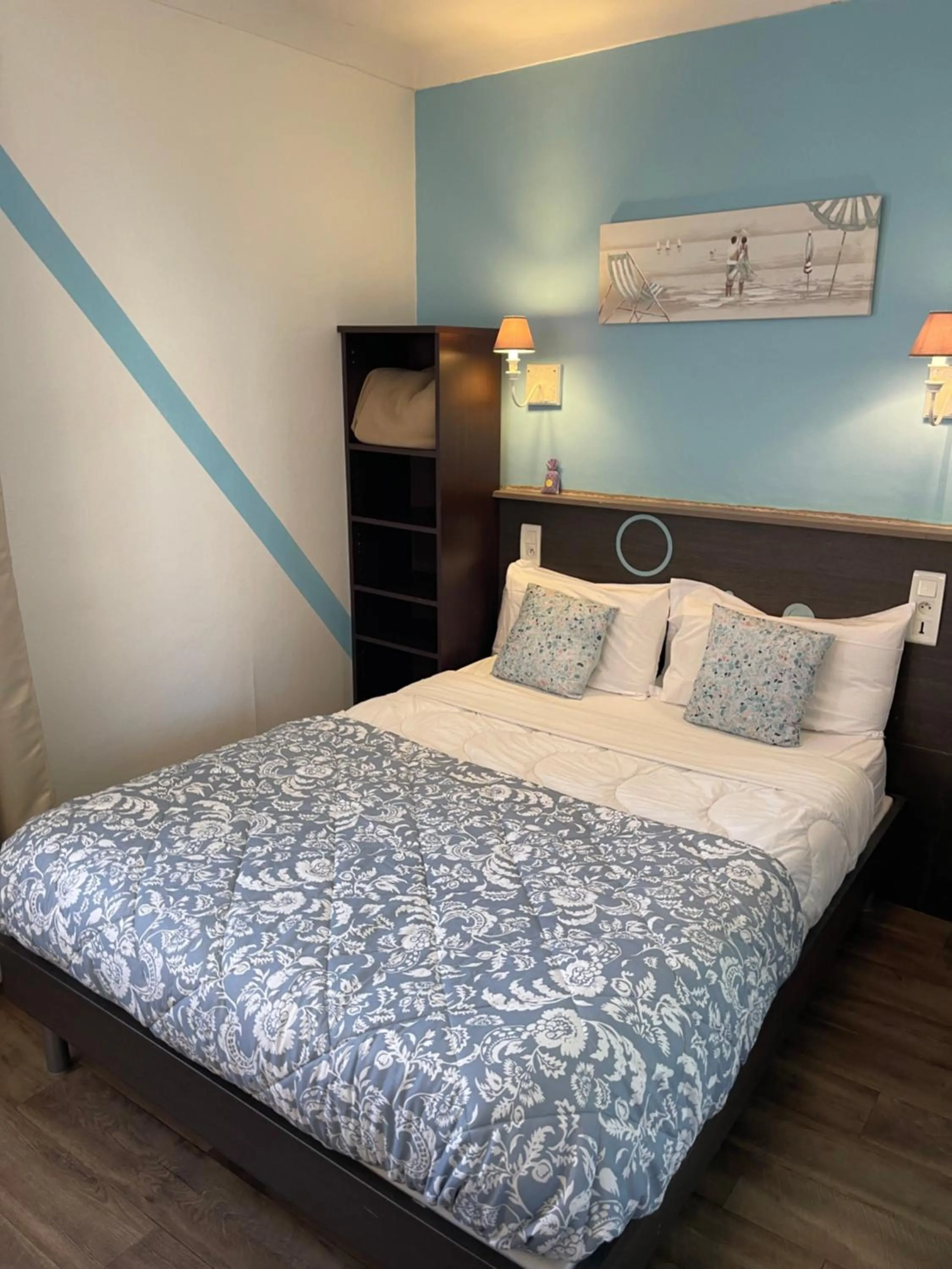 Bed in Hotel Clair Logis