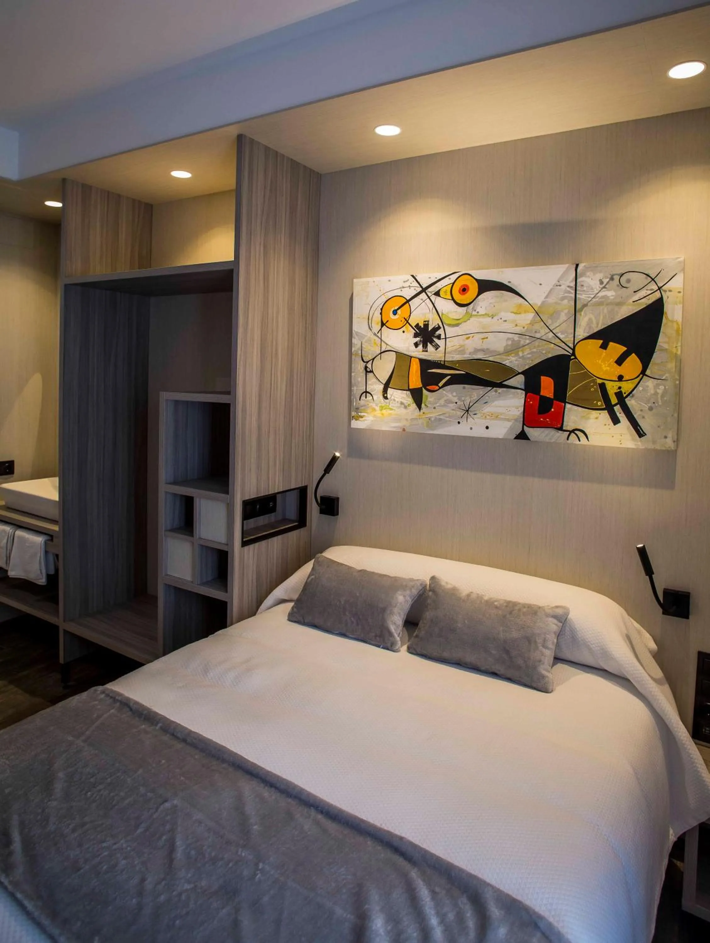 Decorative detail, Bed in Hostal Sevilla Santa Justa - Adults only