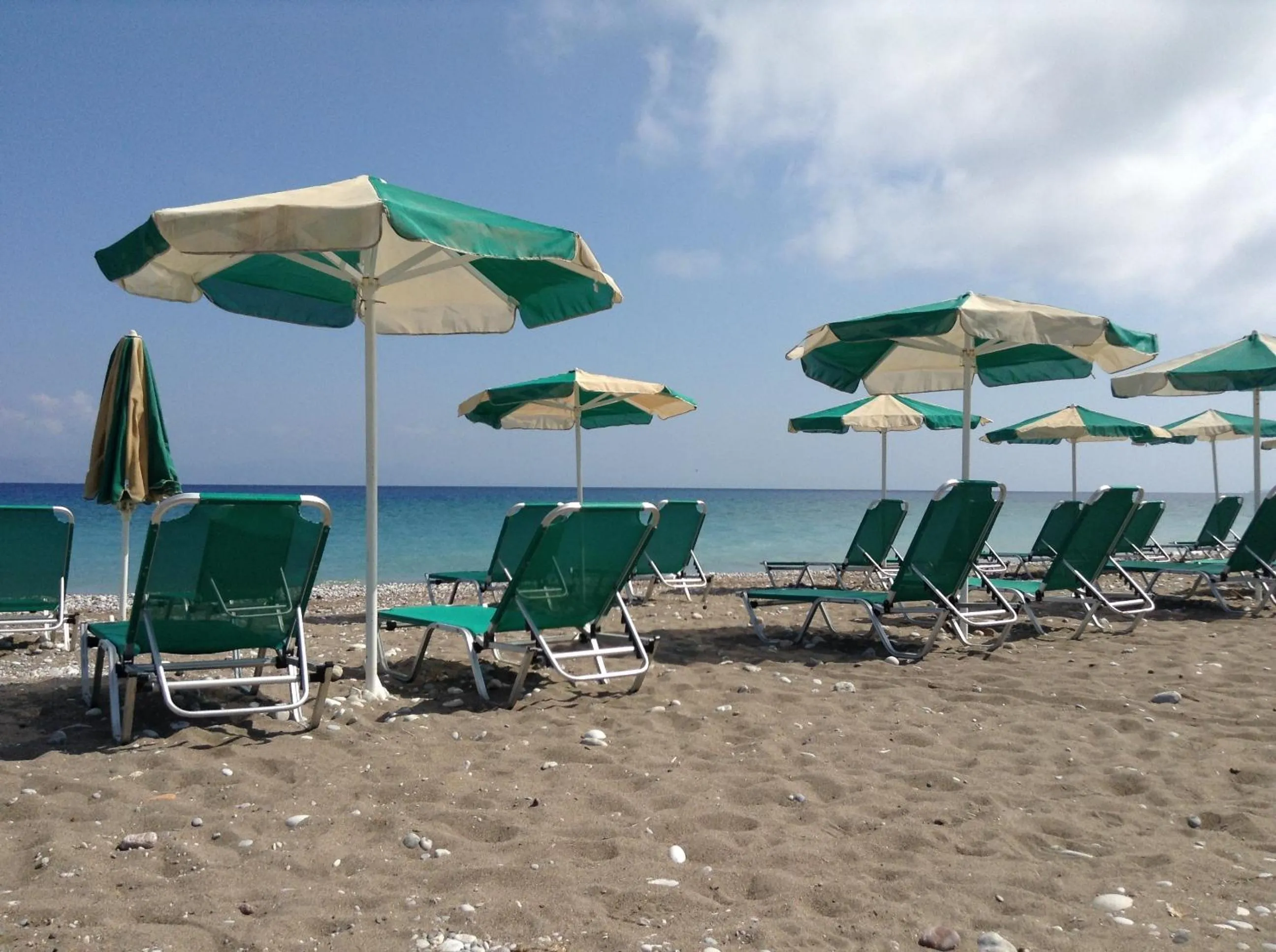 Beach in Pylea Beach Hotel