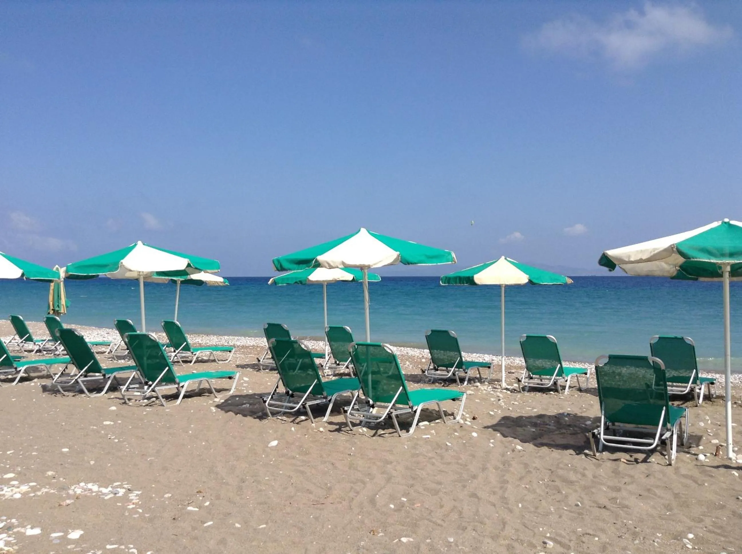 Beach in Pylea Beach Hotel