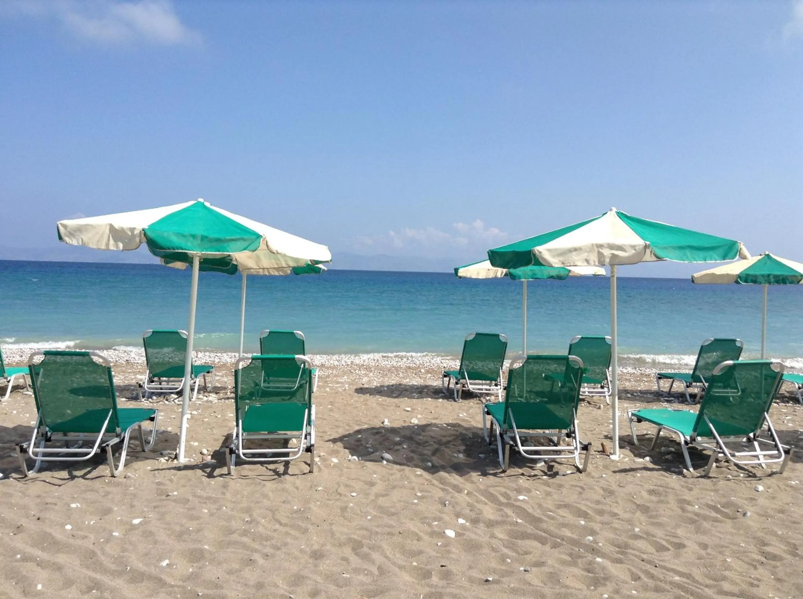 Beach in Pylea Beach Hotel