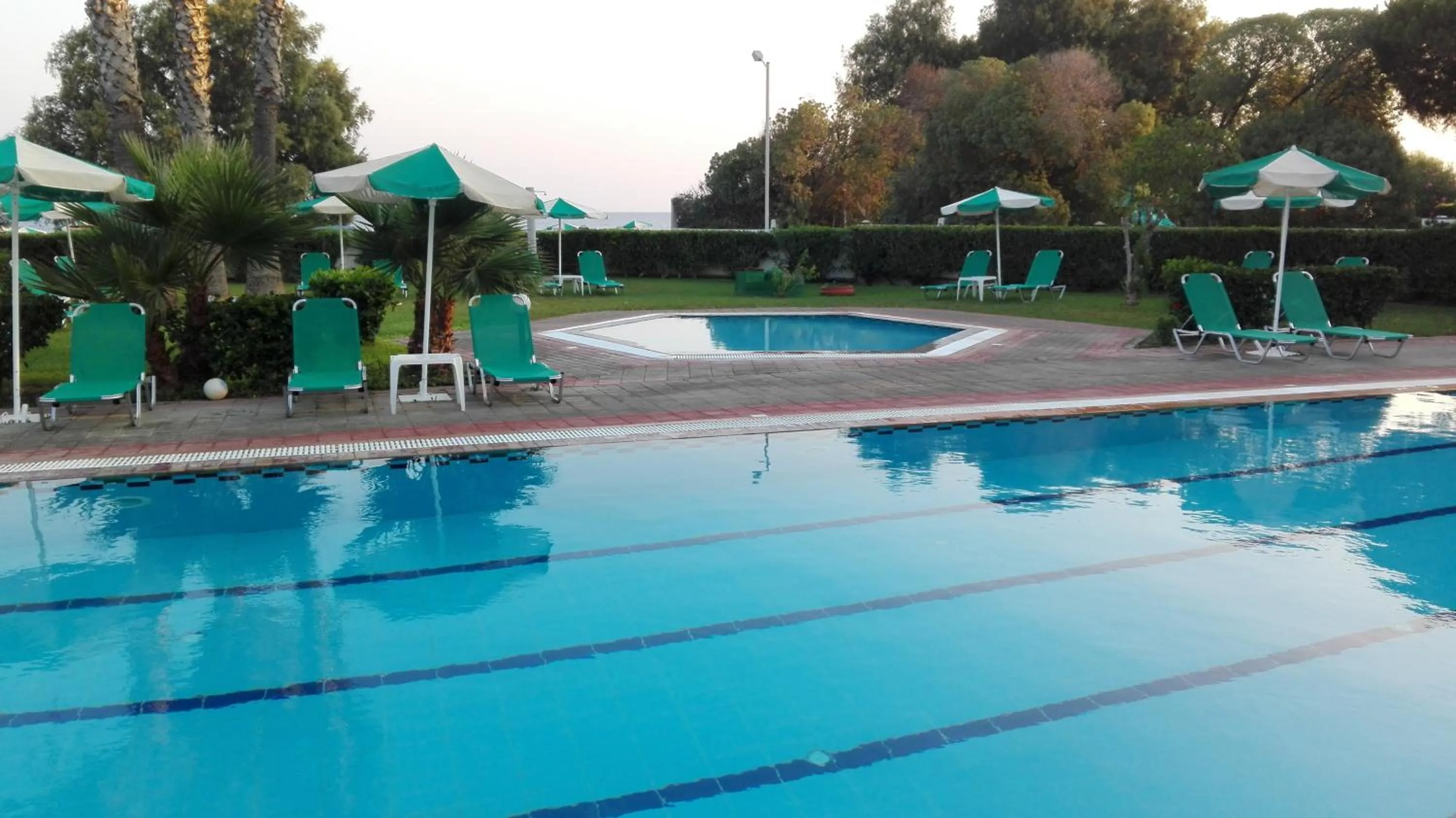 Swimming pool in Pylea Beach Hotel