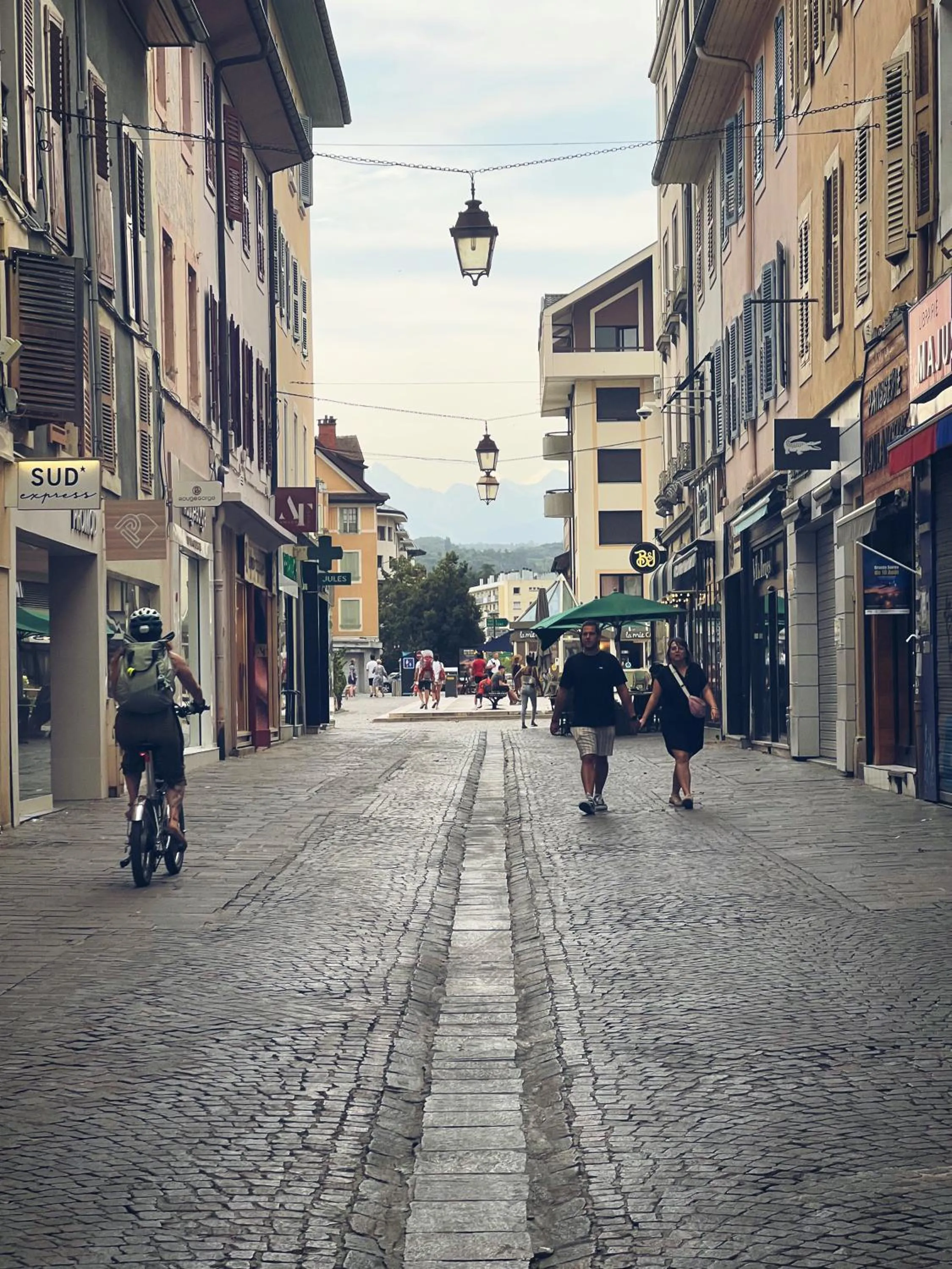City view in Hotel Thonon Centre Le Comte Rouge