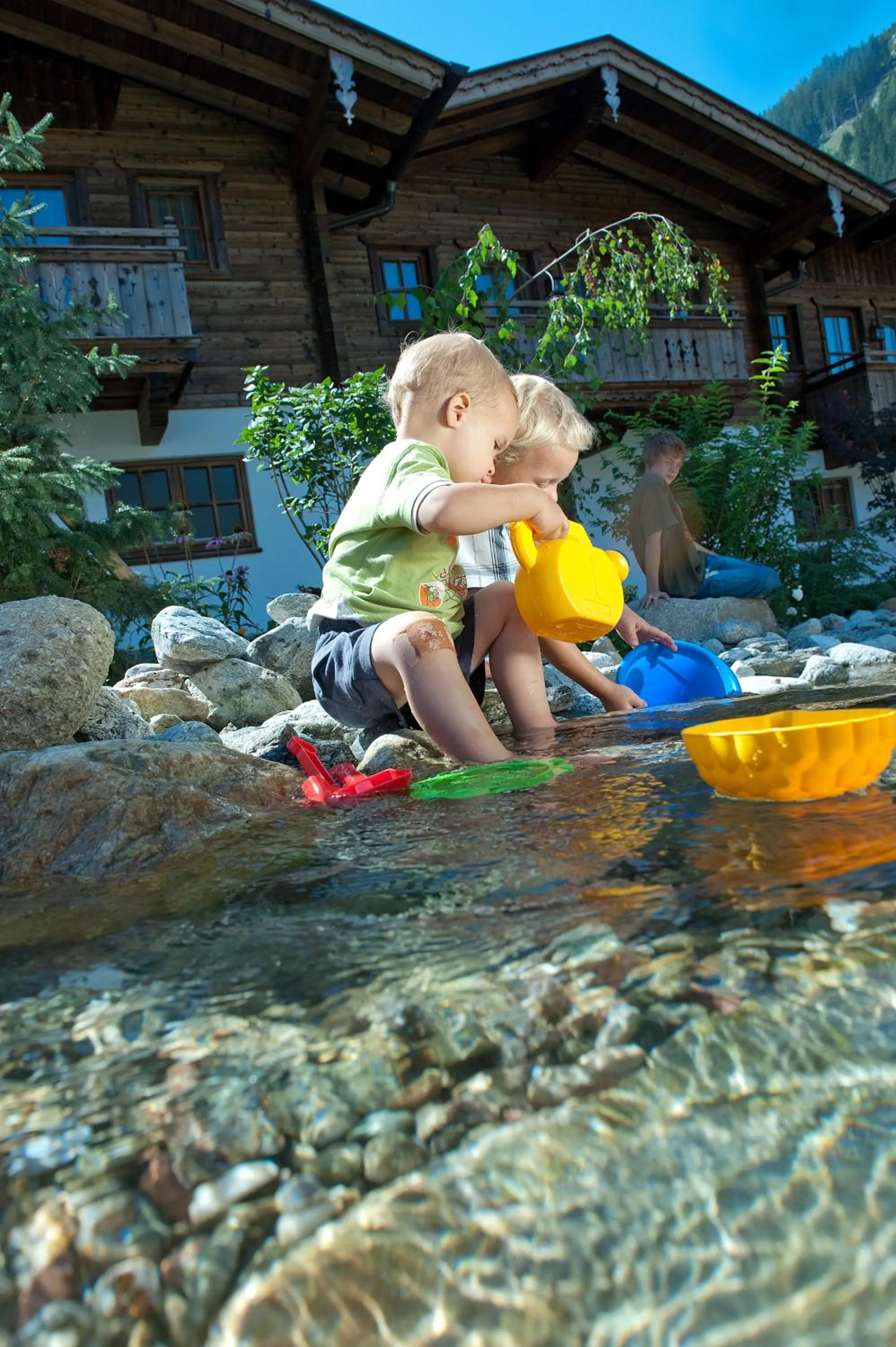 Children play ground in BRUGGER ChaletDorf