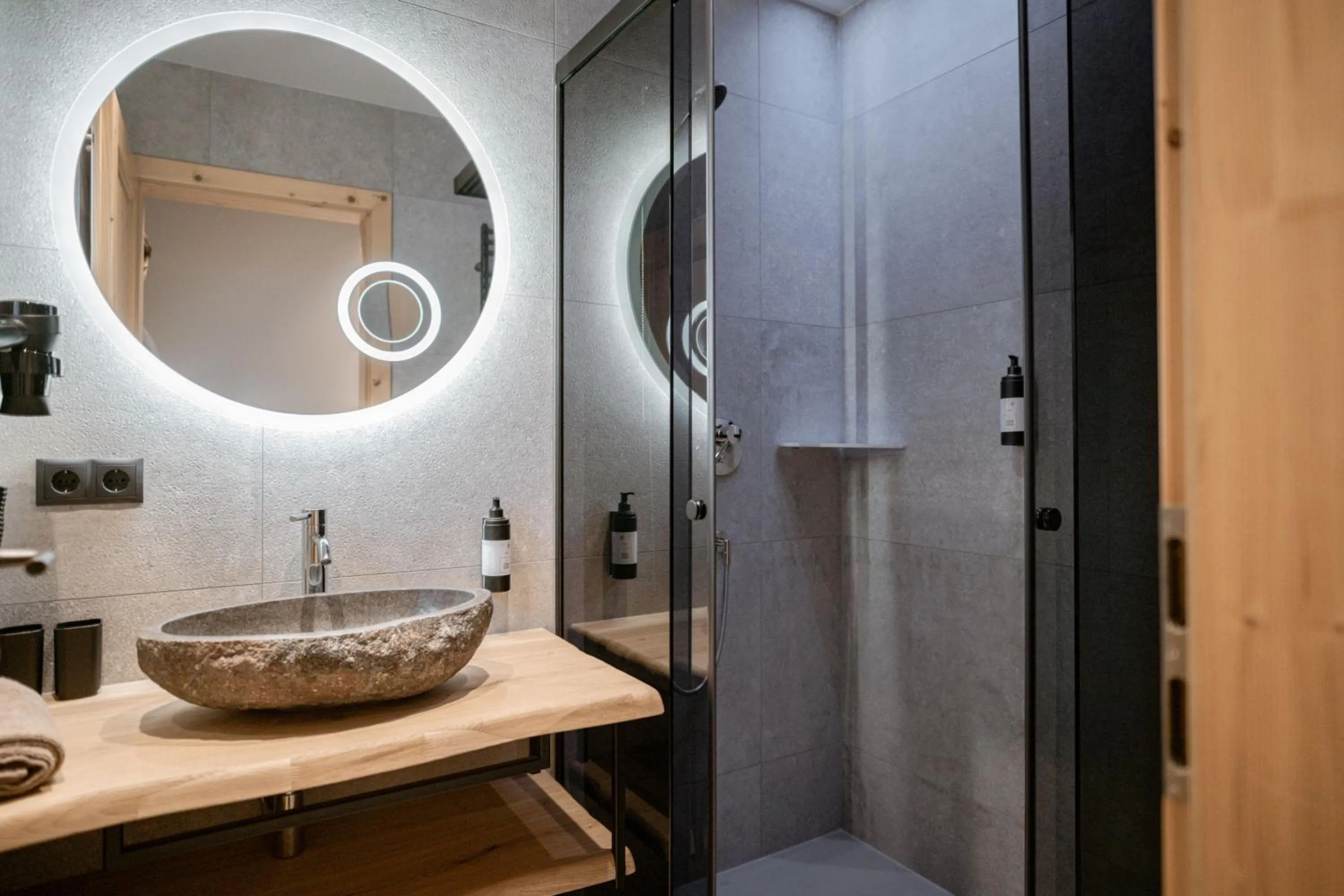 Bathroom in BRUGGER ChaletDorf