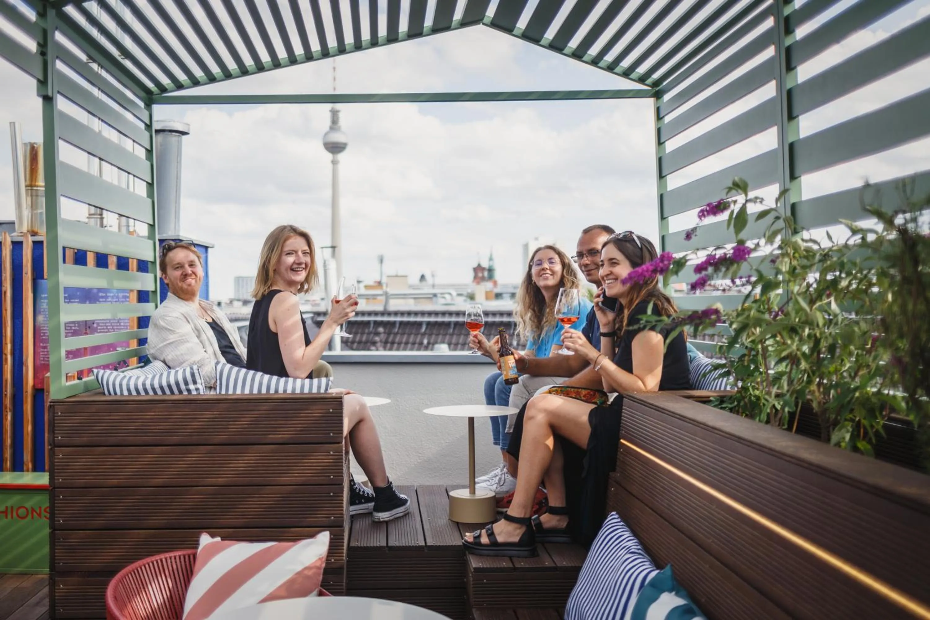 People in The Circus Hotel