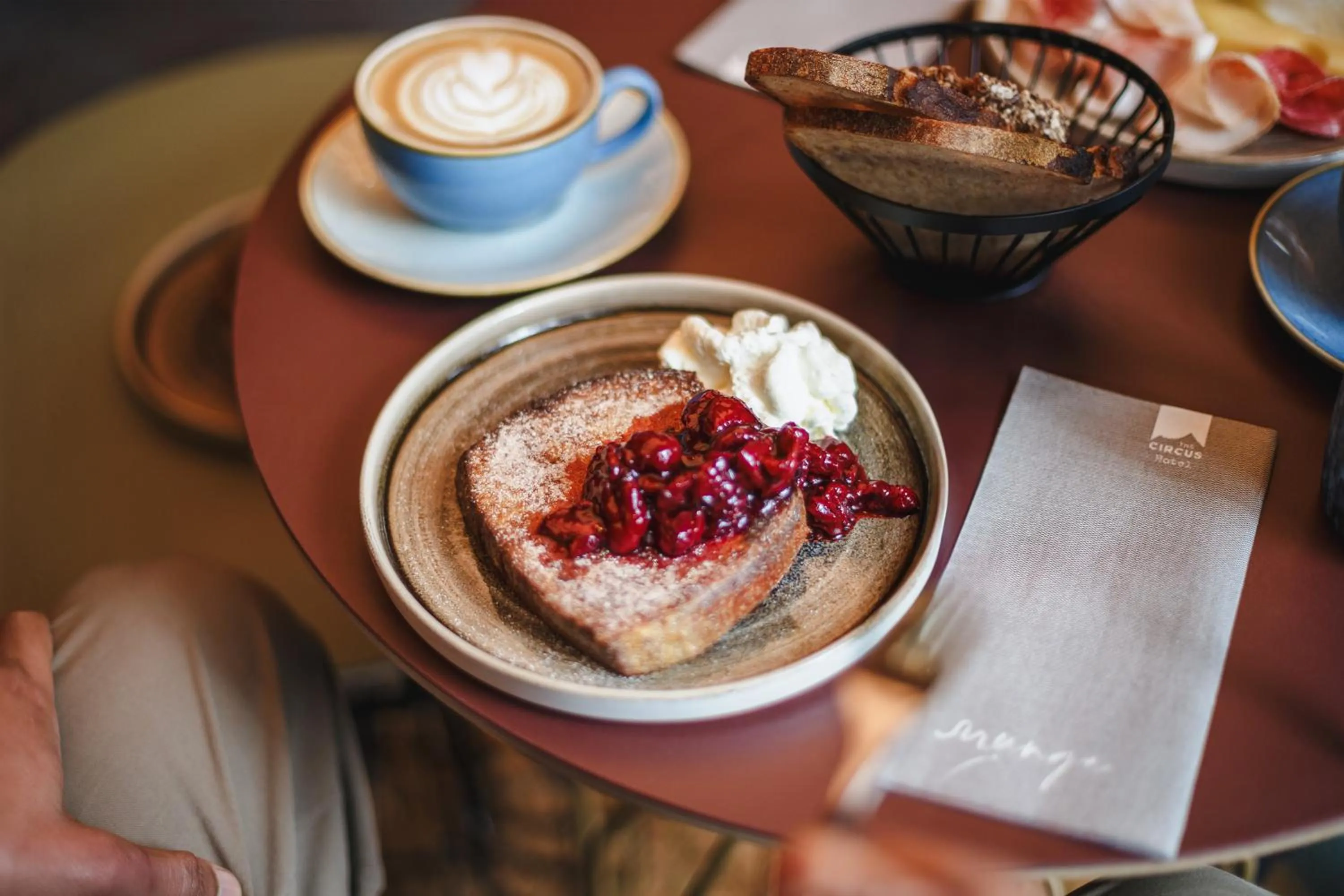 Food and drinks in The Circus Hotel