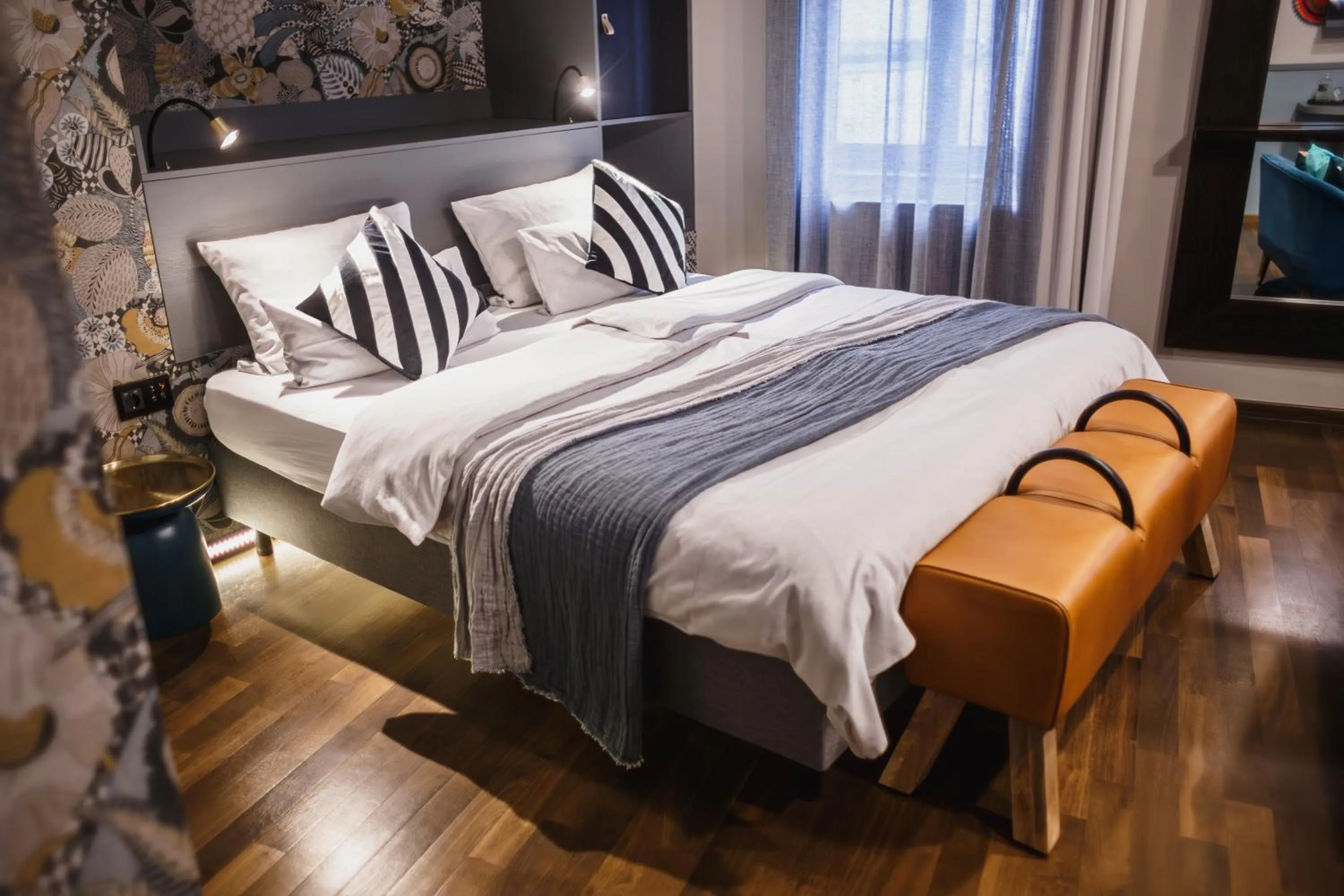 Bed in The Circus Hotel