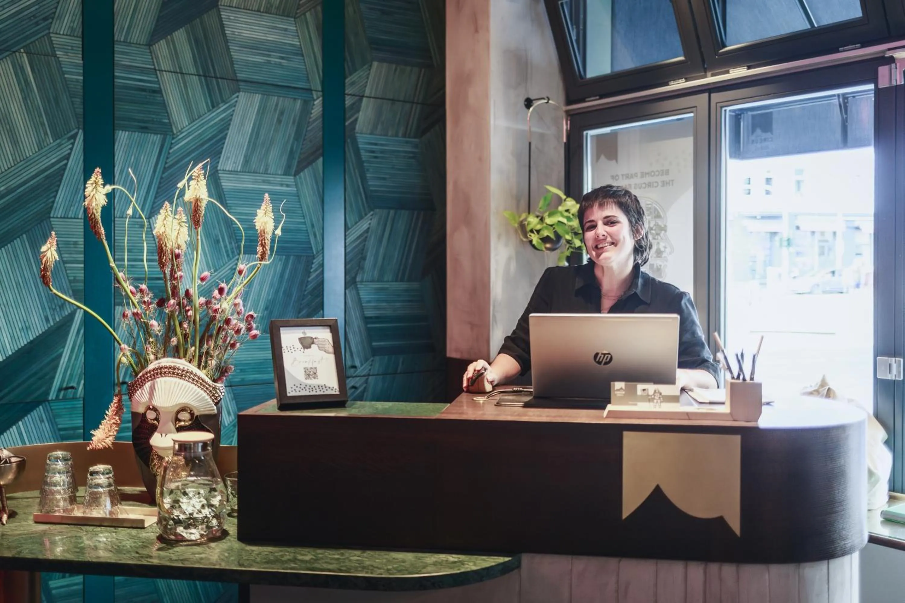 Lobby or reception in The Circus Hotel