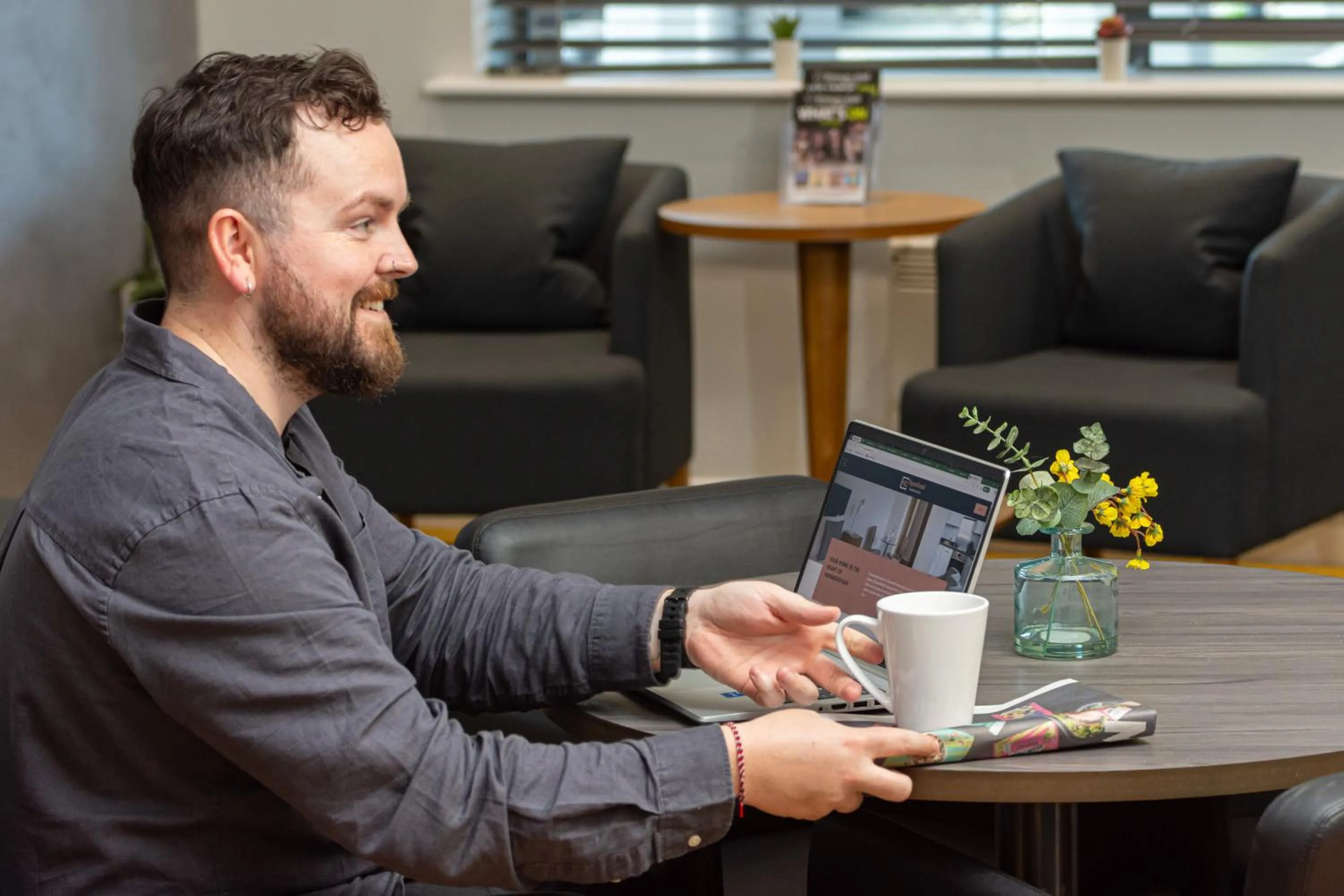 Lobby or reception in HQ Aparthotel Farnborough