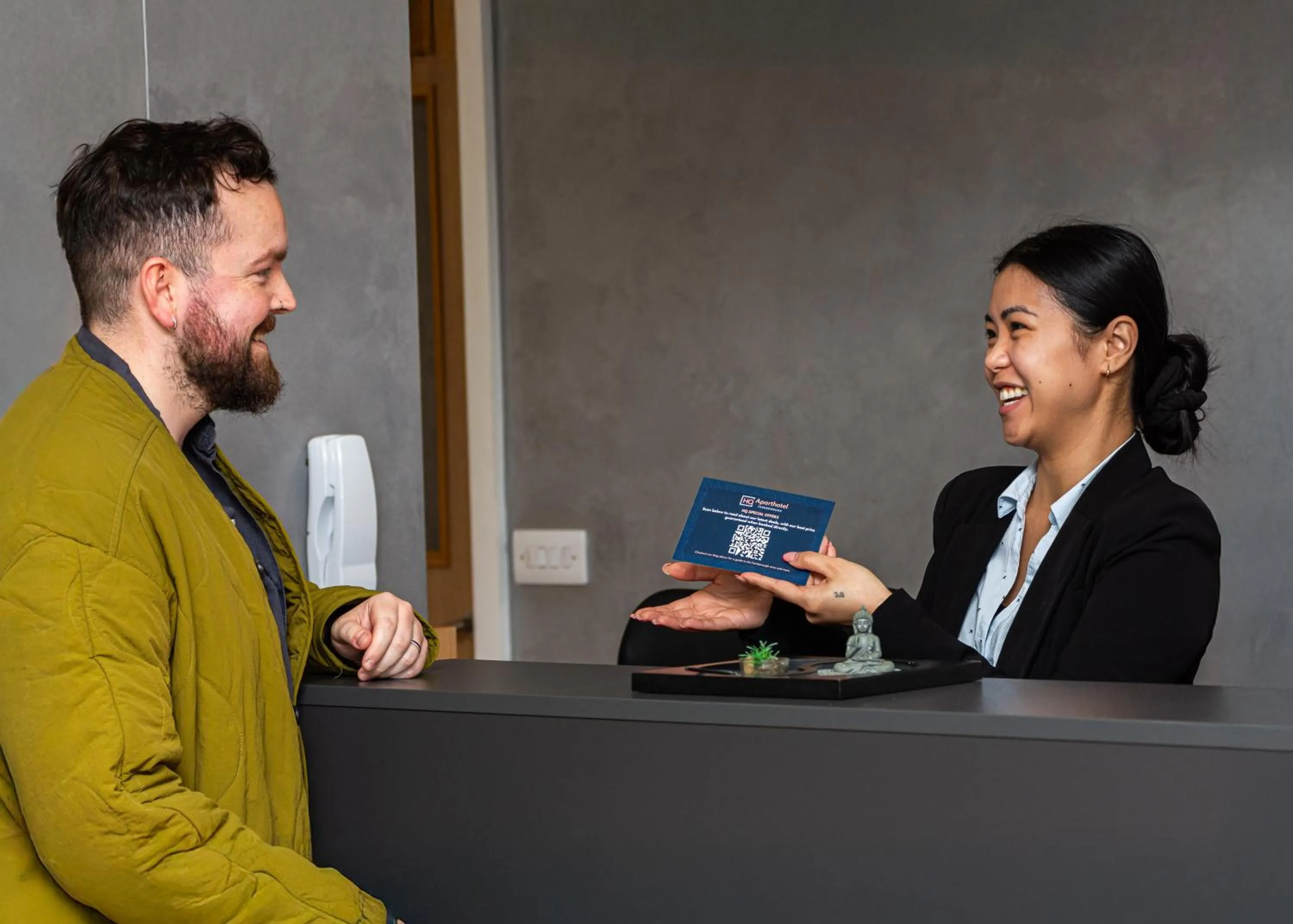 Lobby or reception in HQ Aparthotel Farnborough