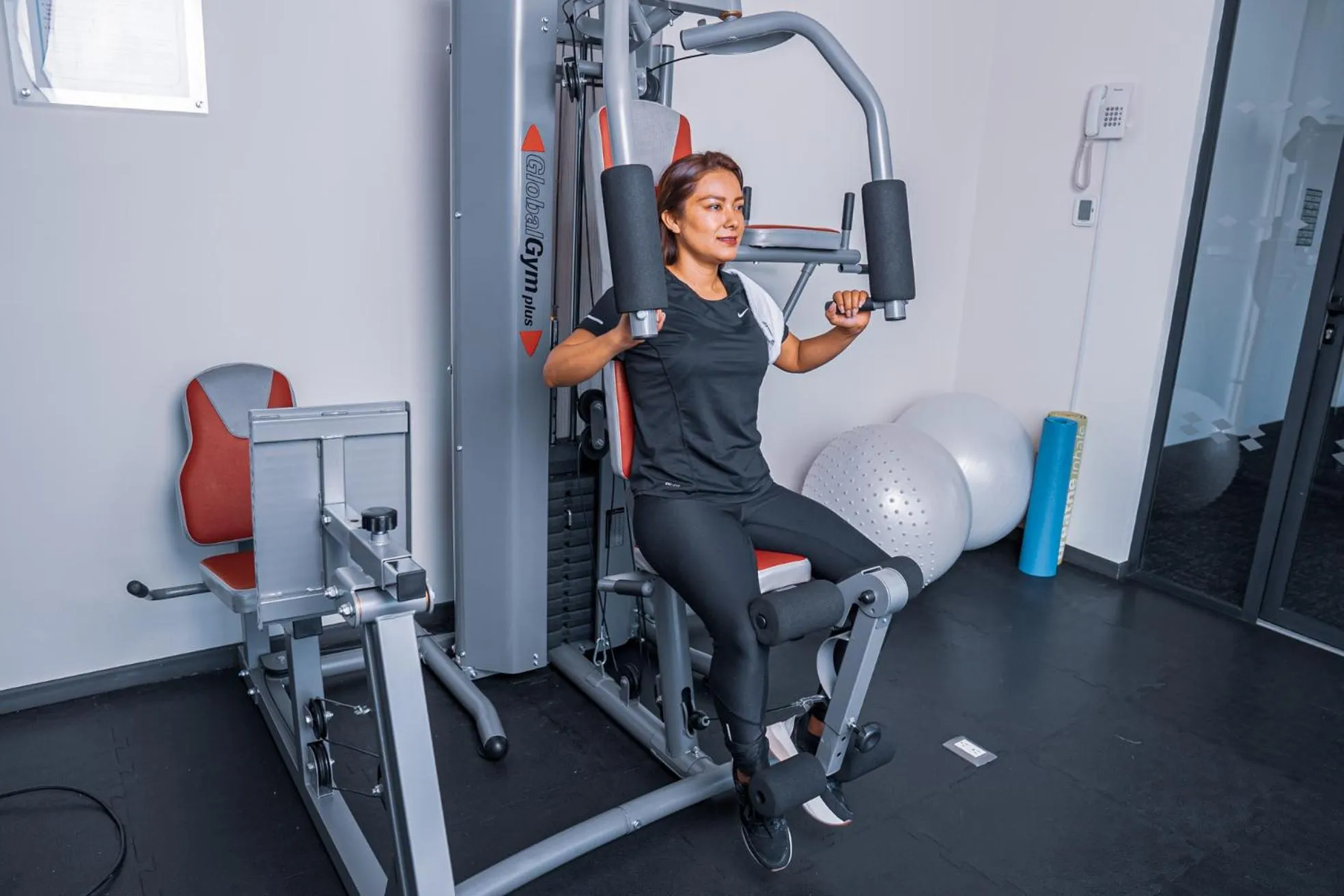 Fitness centre/facilities in Hotel Punto MX