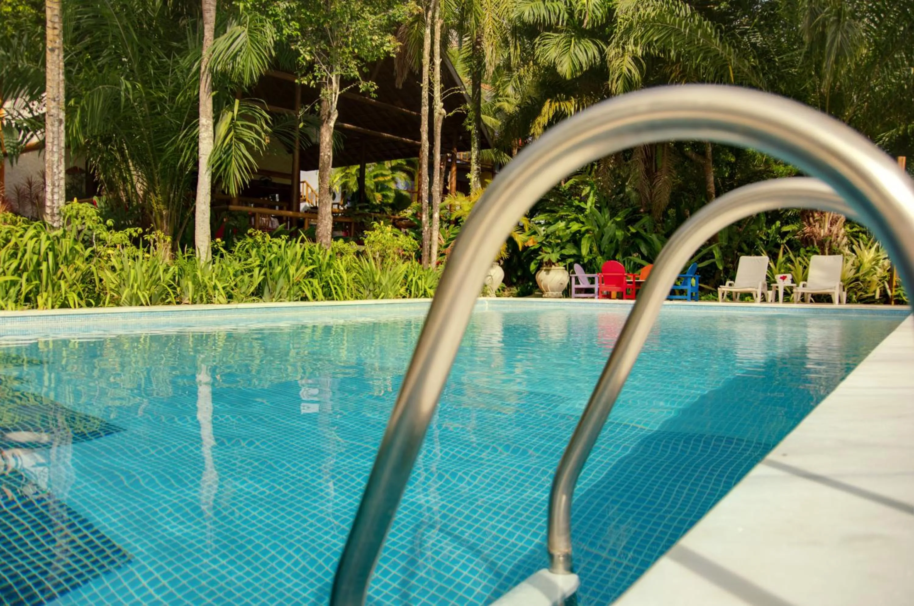 Swimming pool in Atmosphera Pousada