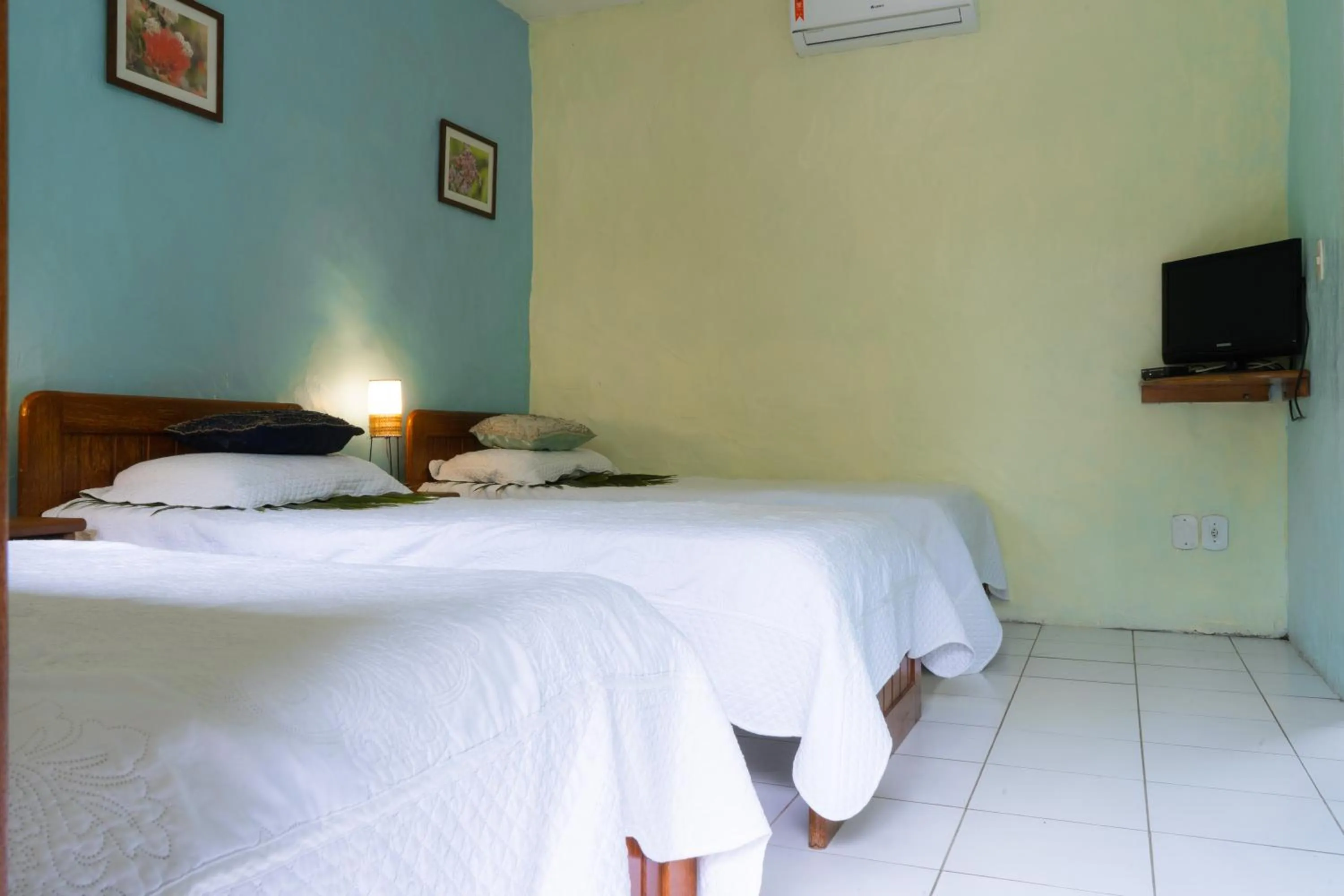 Bed in Atmosphera Pousada