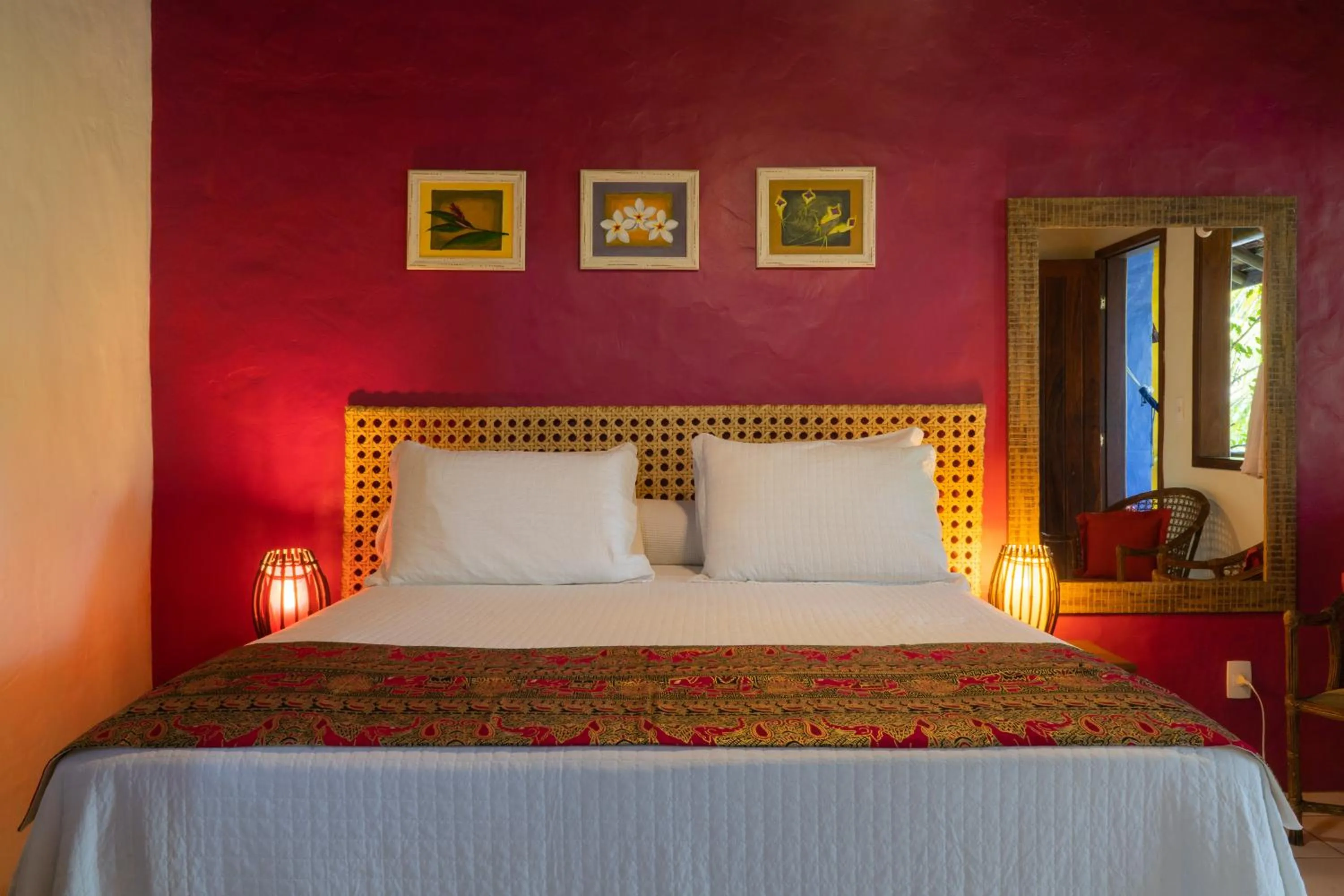 Bed in Atmosphera Pousada