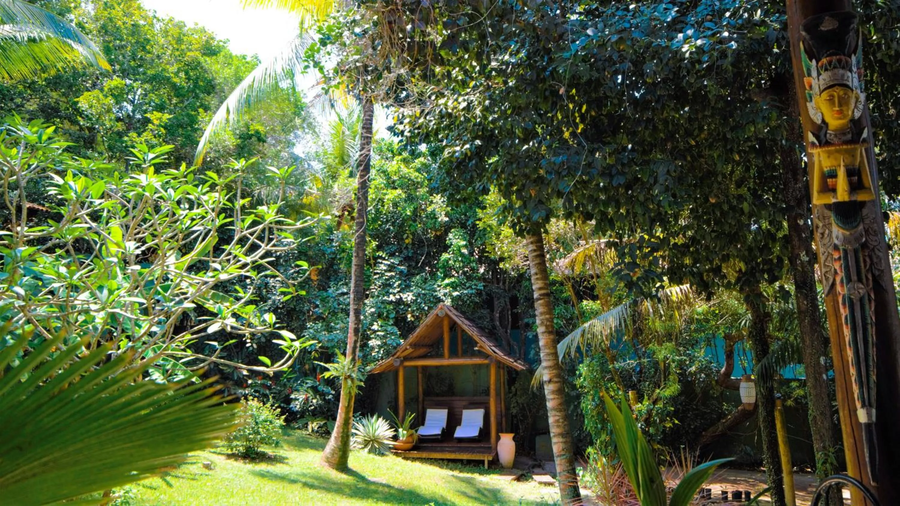 Garden in Atmosphera Pousada