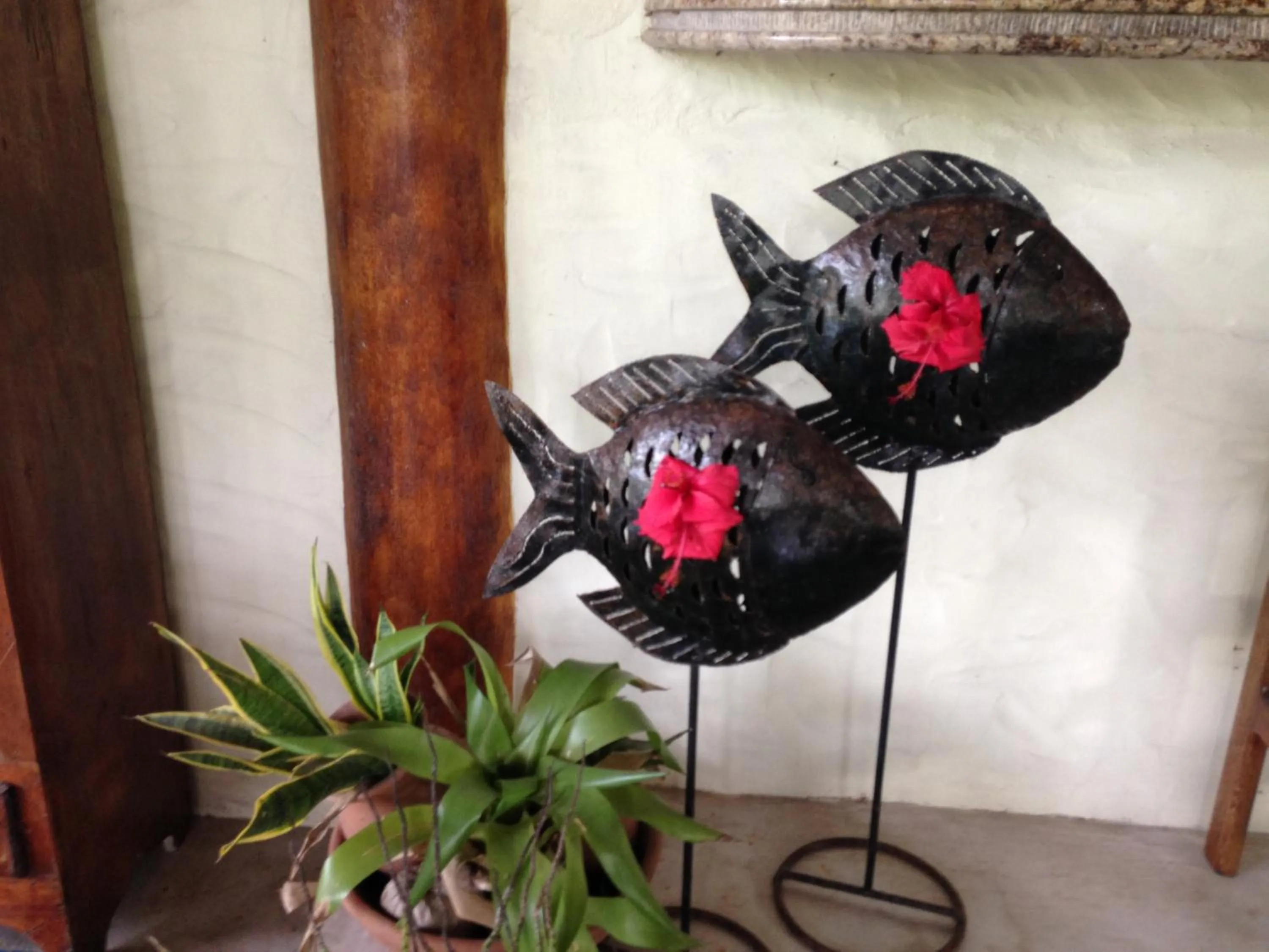 Decorative detail in Atmosphera Pousada