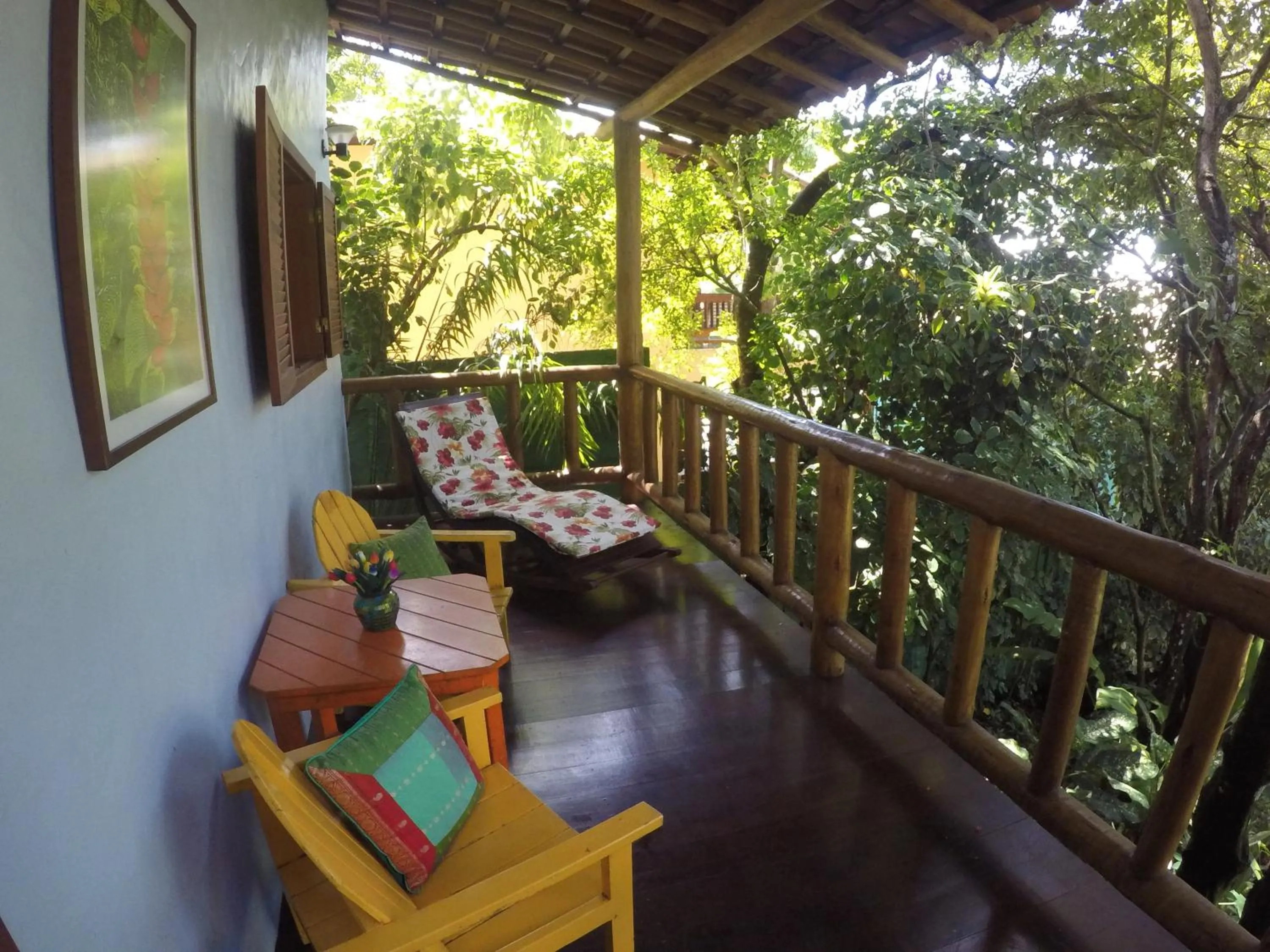 Patio in Atmosphera Pousada