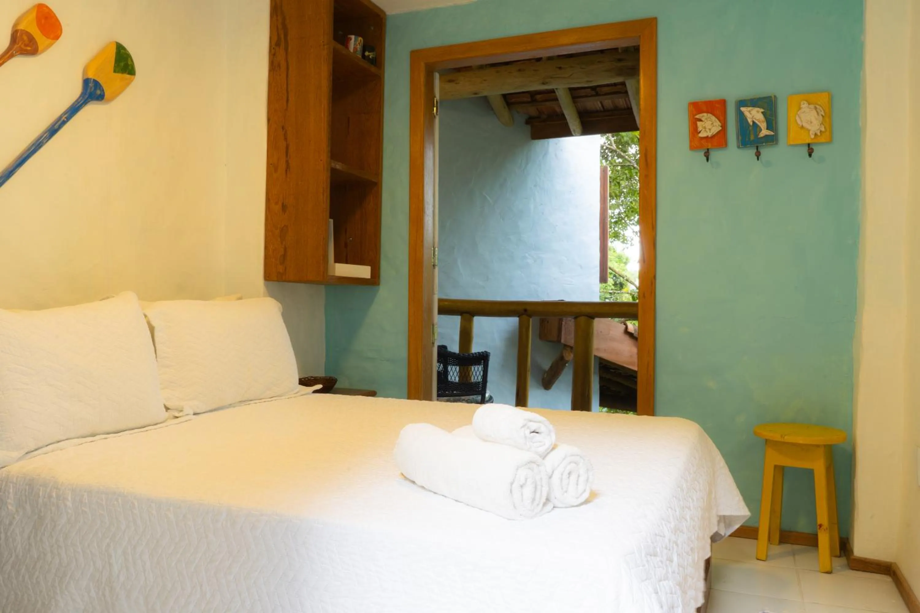 Property building, Bed in Atmosphera Pousada