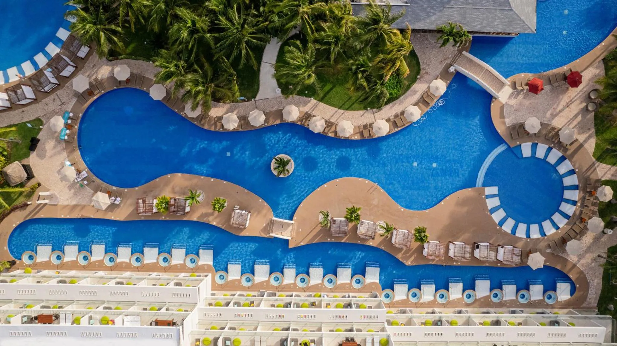 Bird's eye view in Palmar Beach Resort and Spa Riviera Maya - All Inclusive