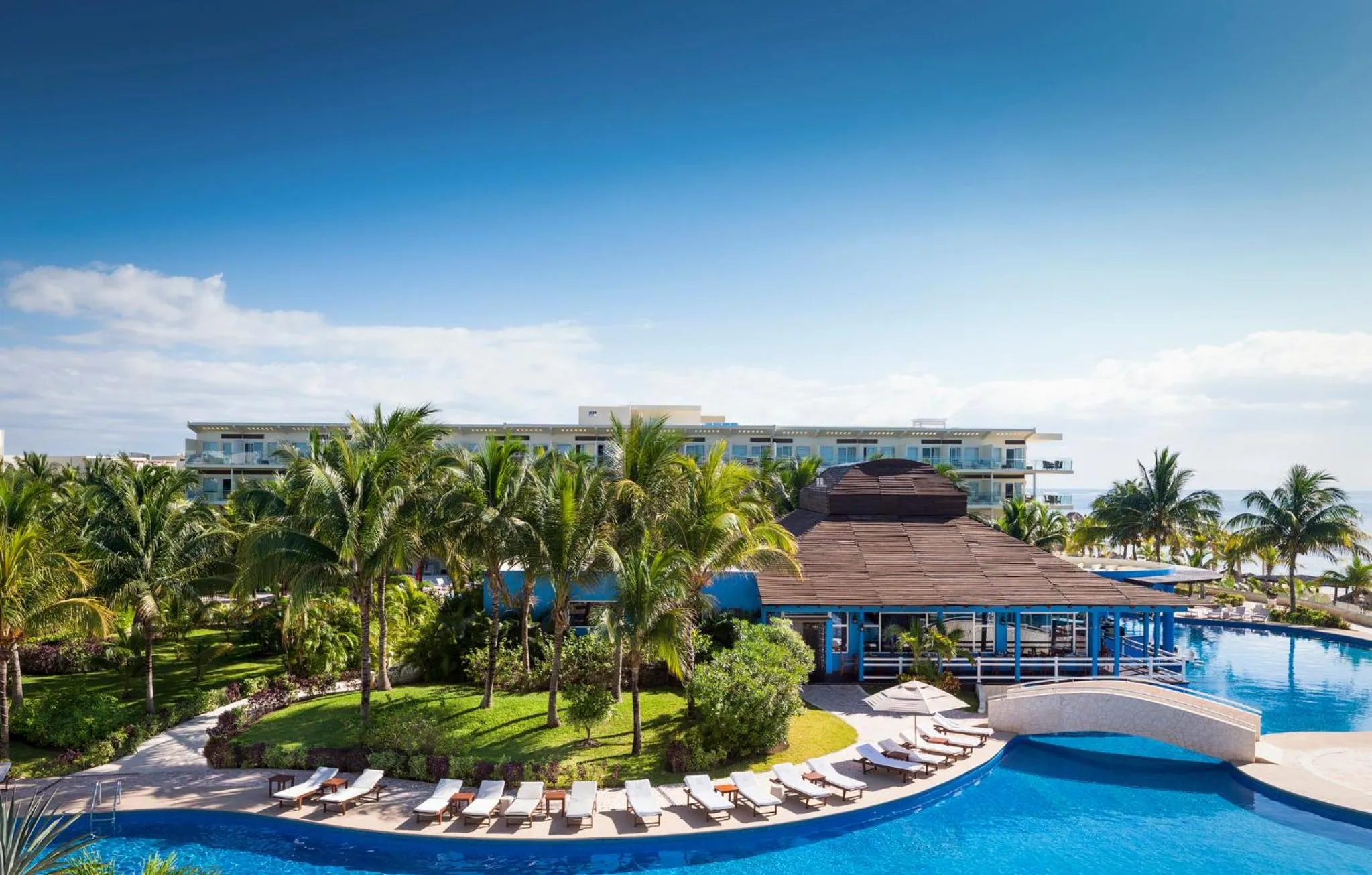Bird's eye view in Palmar Beach Resort and Spa Riviera Maya - All Inclusive