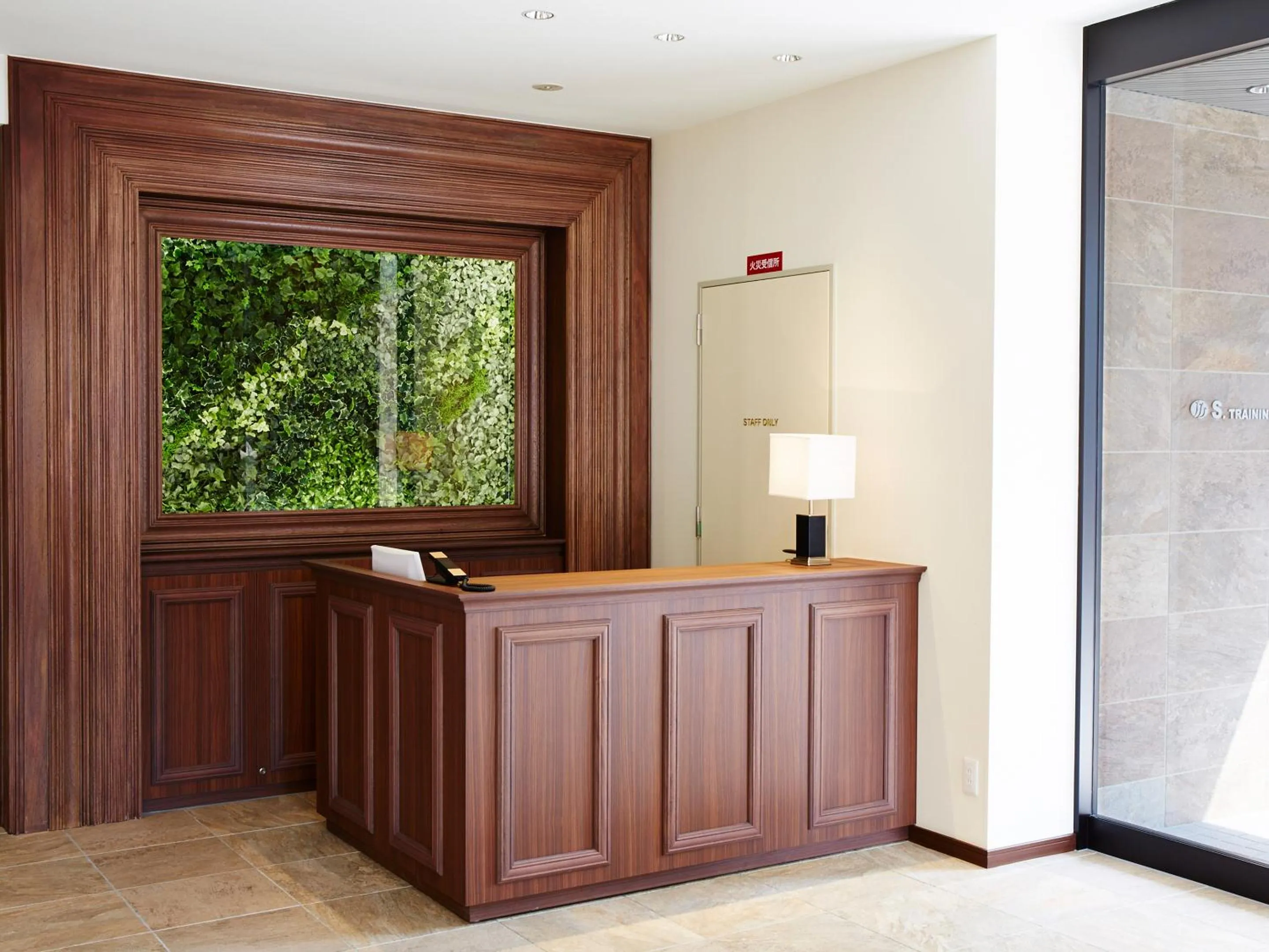 Lobby or reception in S.Training Center Hotel Osaka