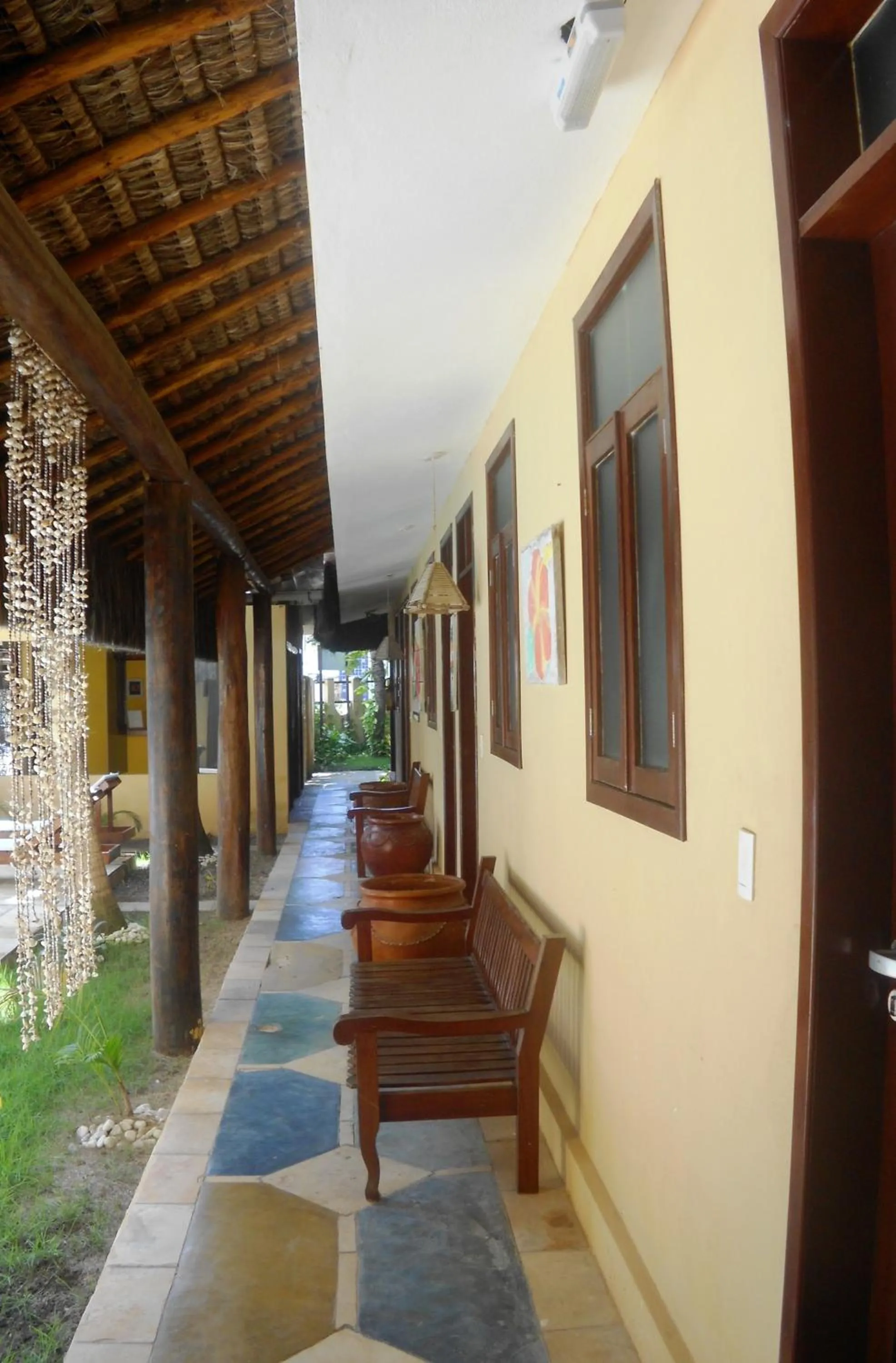 Patio in Pousada Capitães de Areia