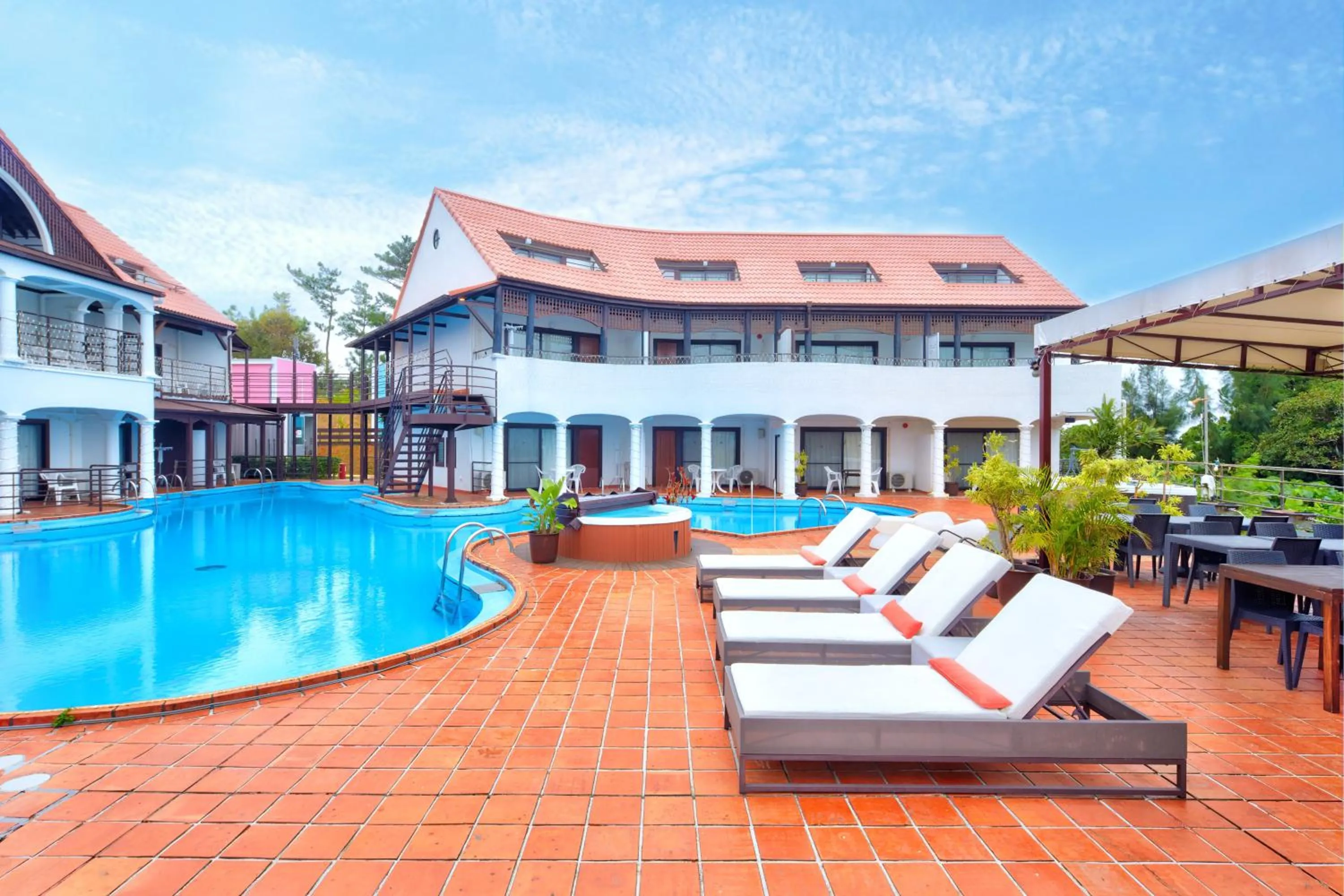 Property building in The Pool Resort OKINAWA