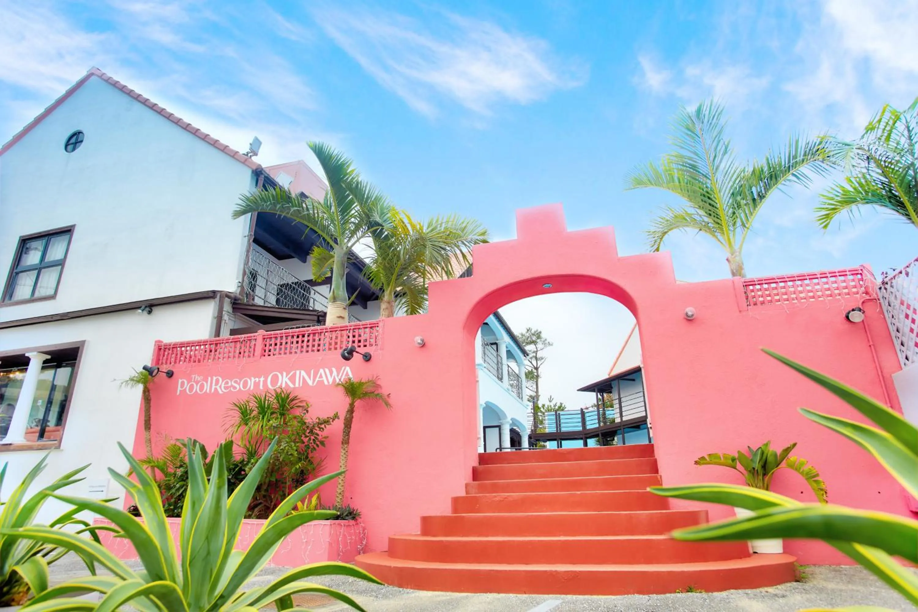 Facade/entrance in The Pool Resort OKINAWA