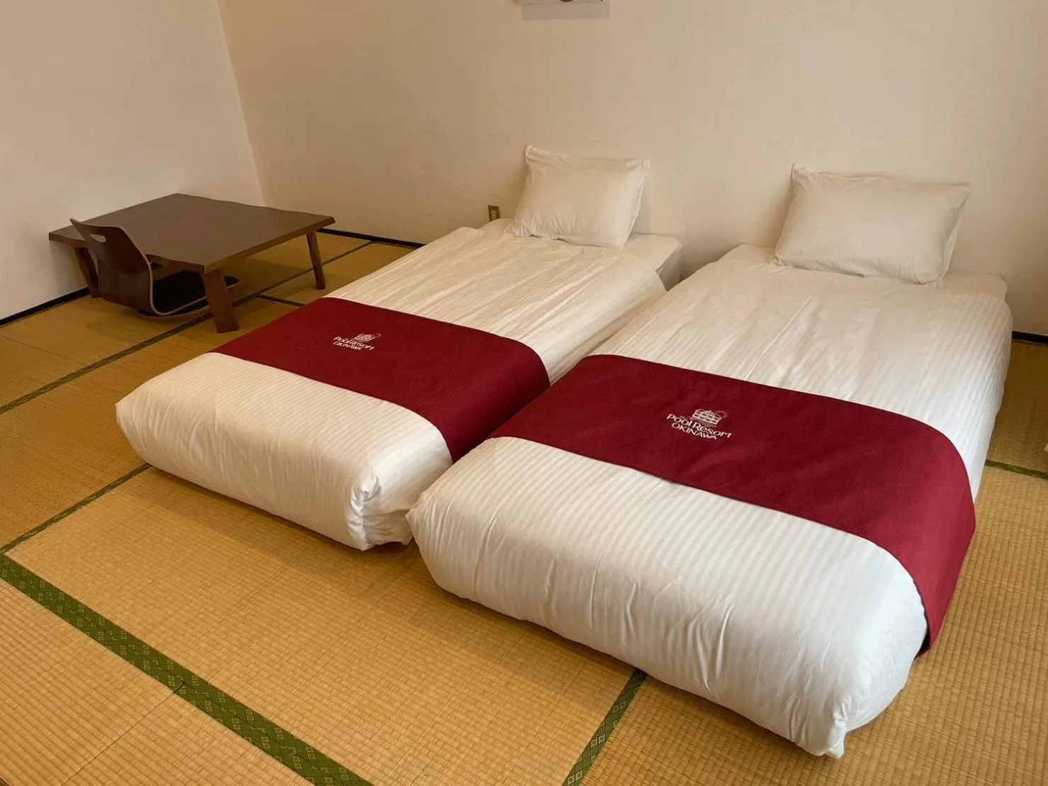 Photo of the whole room, Bed in The Pool Resort OKINAWA