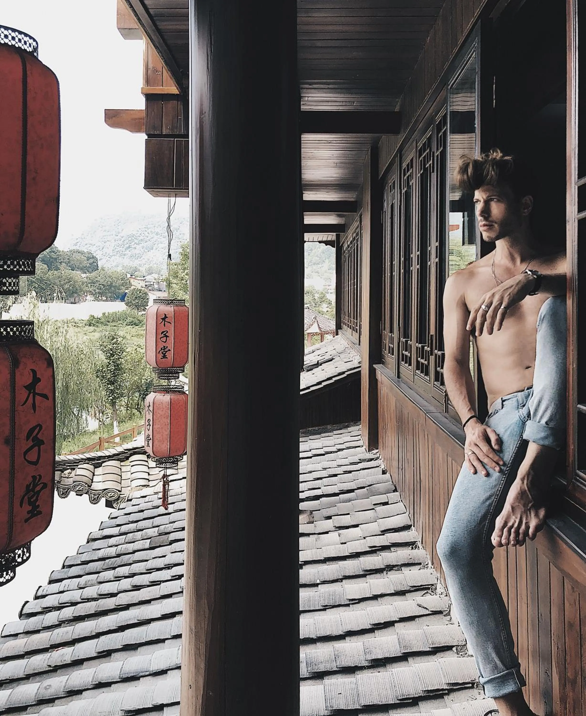 People in Lee's Boutique Resort