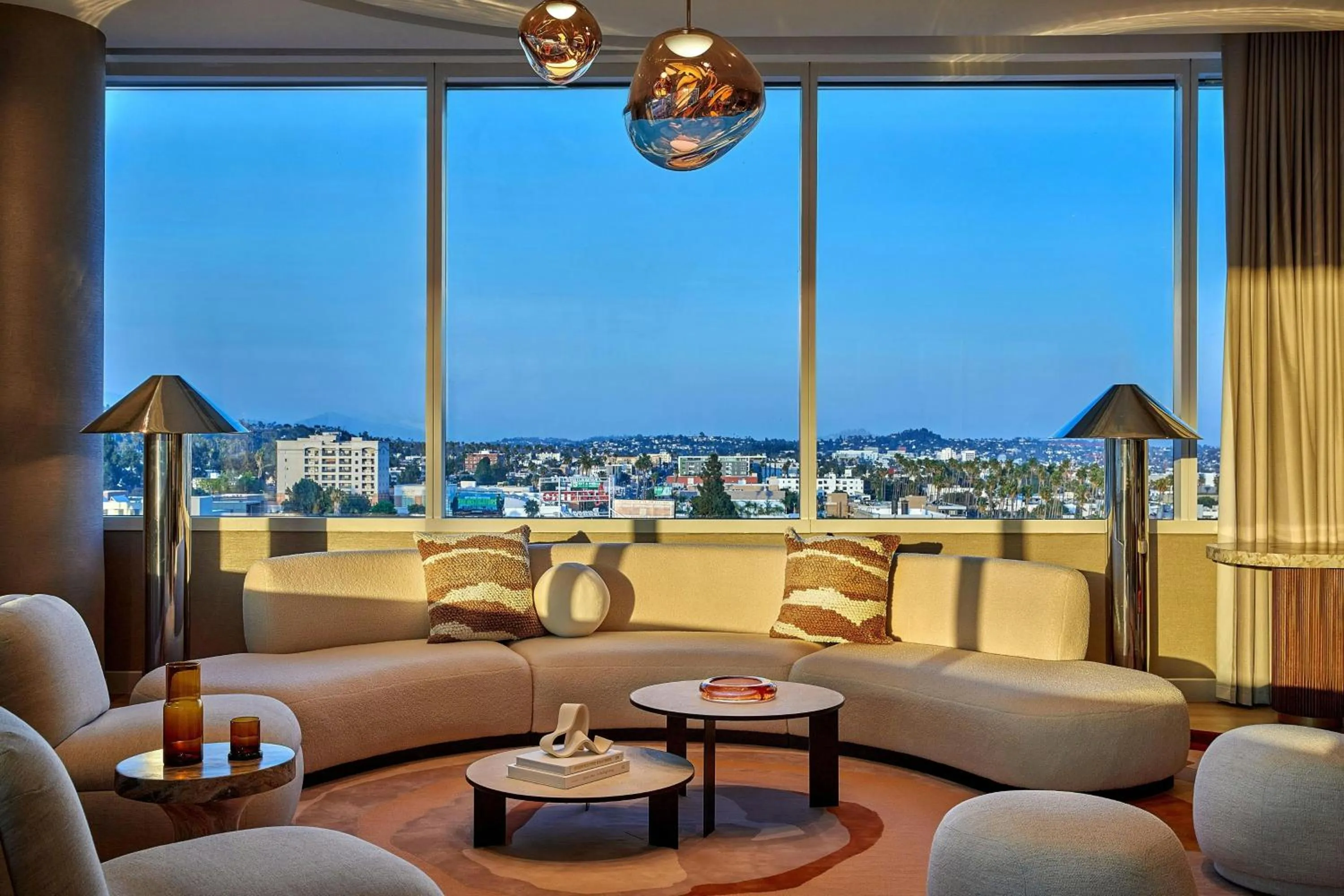 Living room in W Hollywood