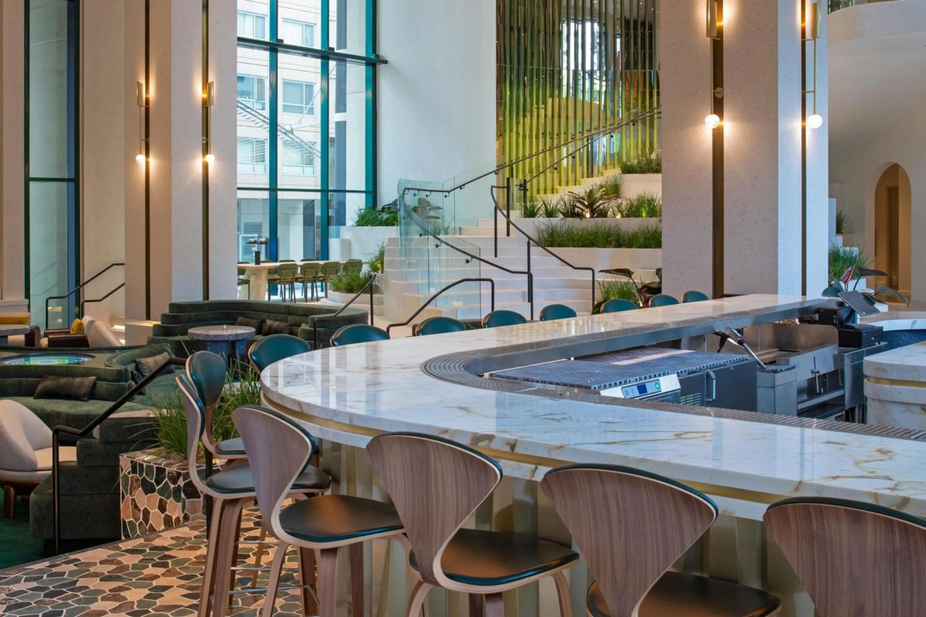 Living room in W Hollywood