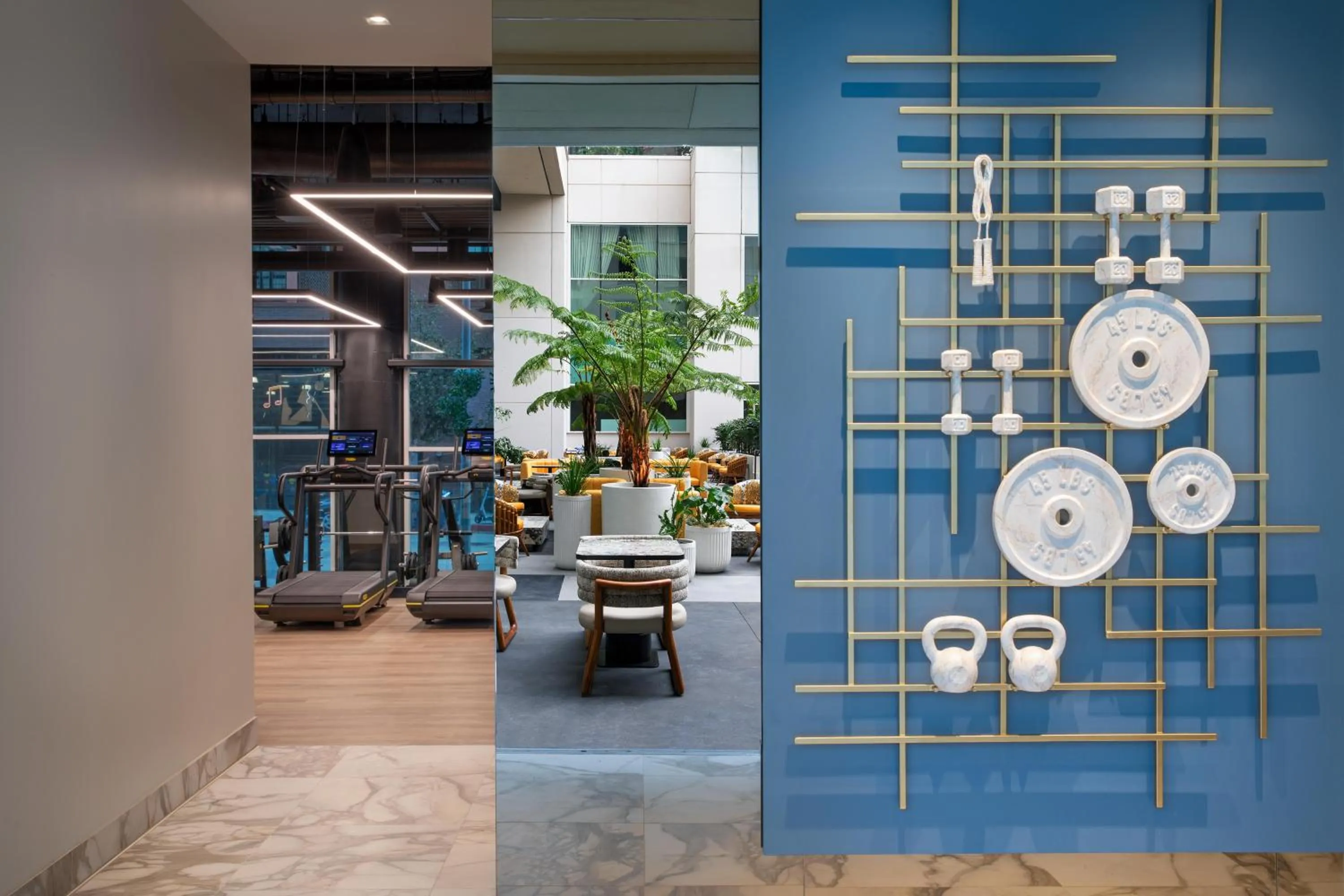 Fitness centre/facilities in W Hollywood