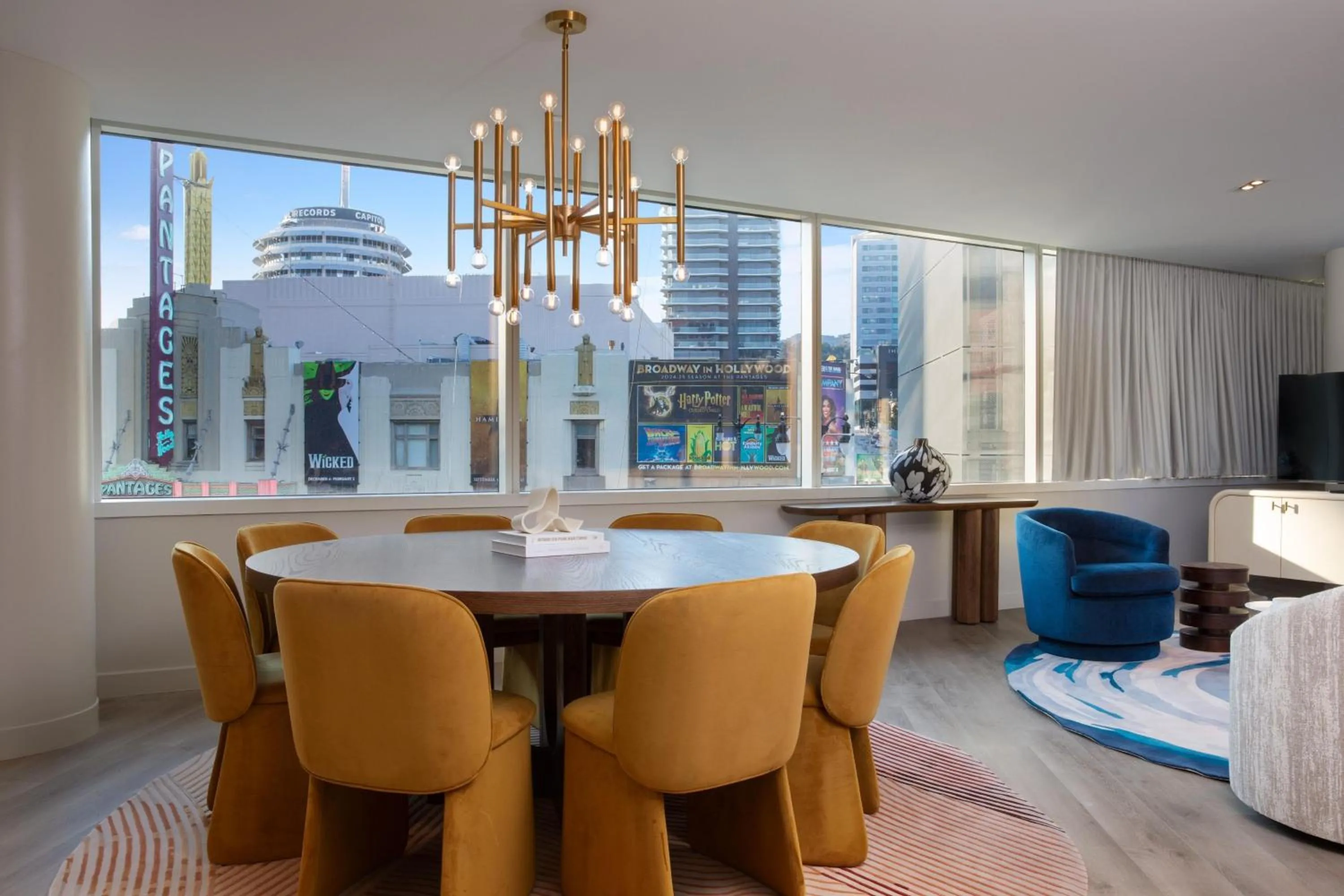 Living room in W Hollywood