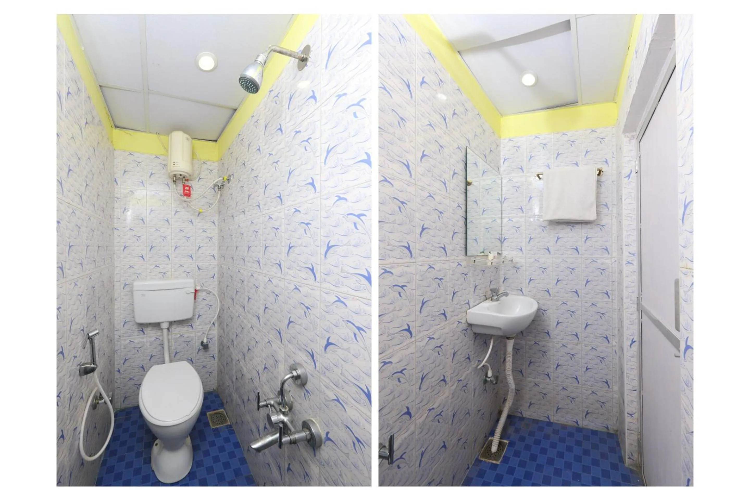 Bathroom in Hotel O India Gate Par View