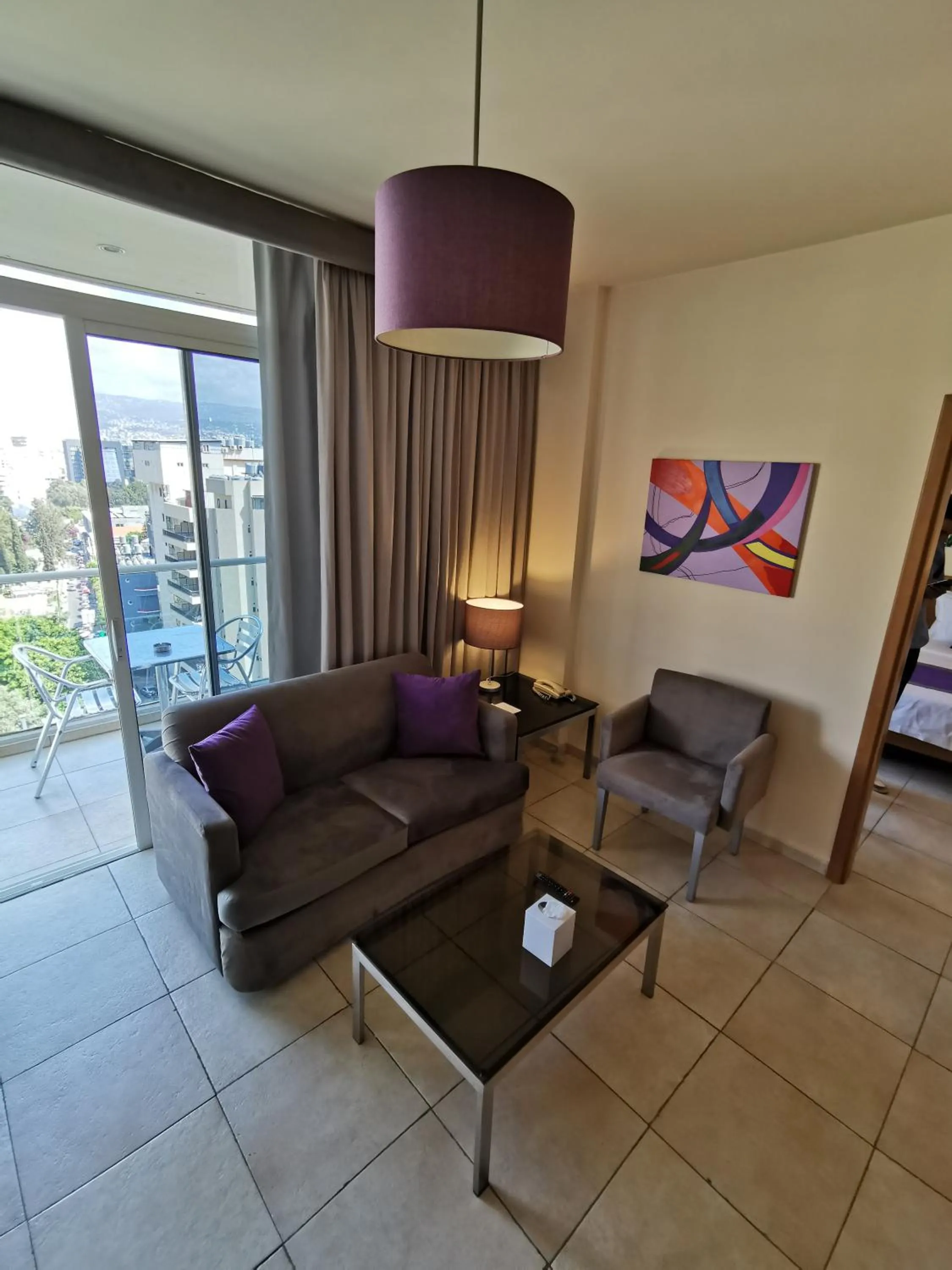 Living room in The Smallville Xpress