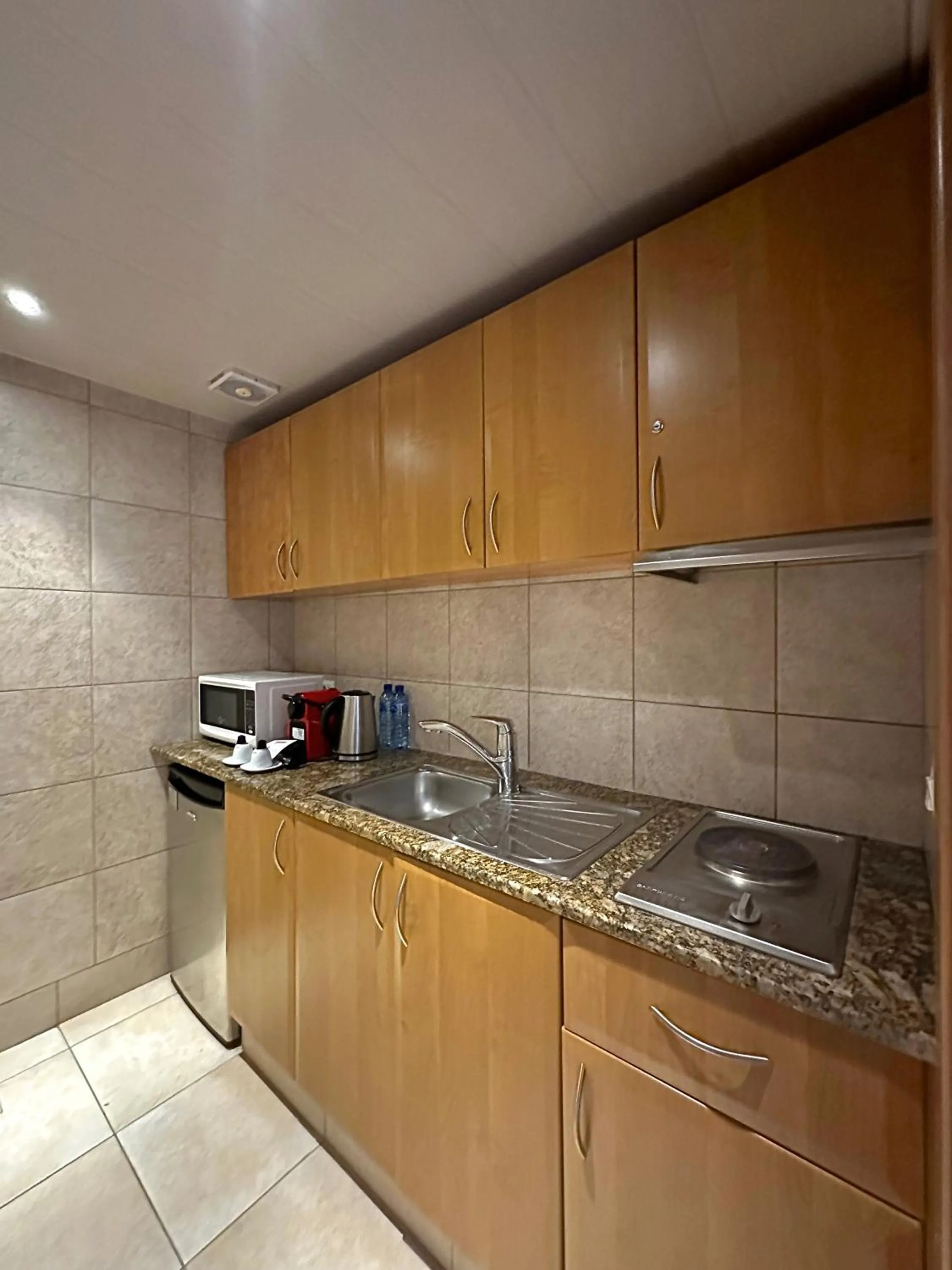 Kitchen or kitchenette in The Smallville Xpress