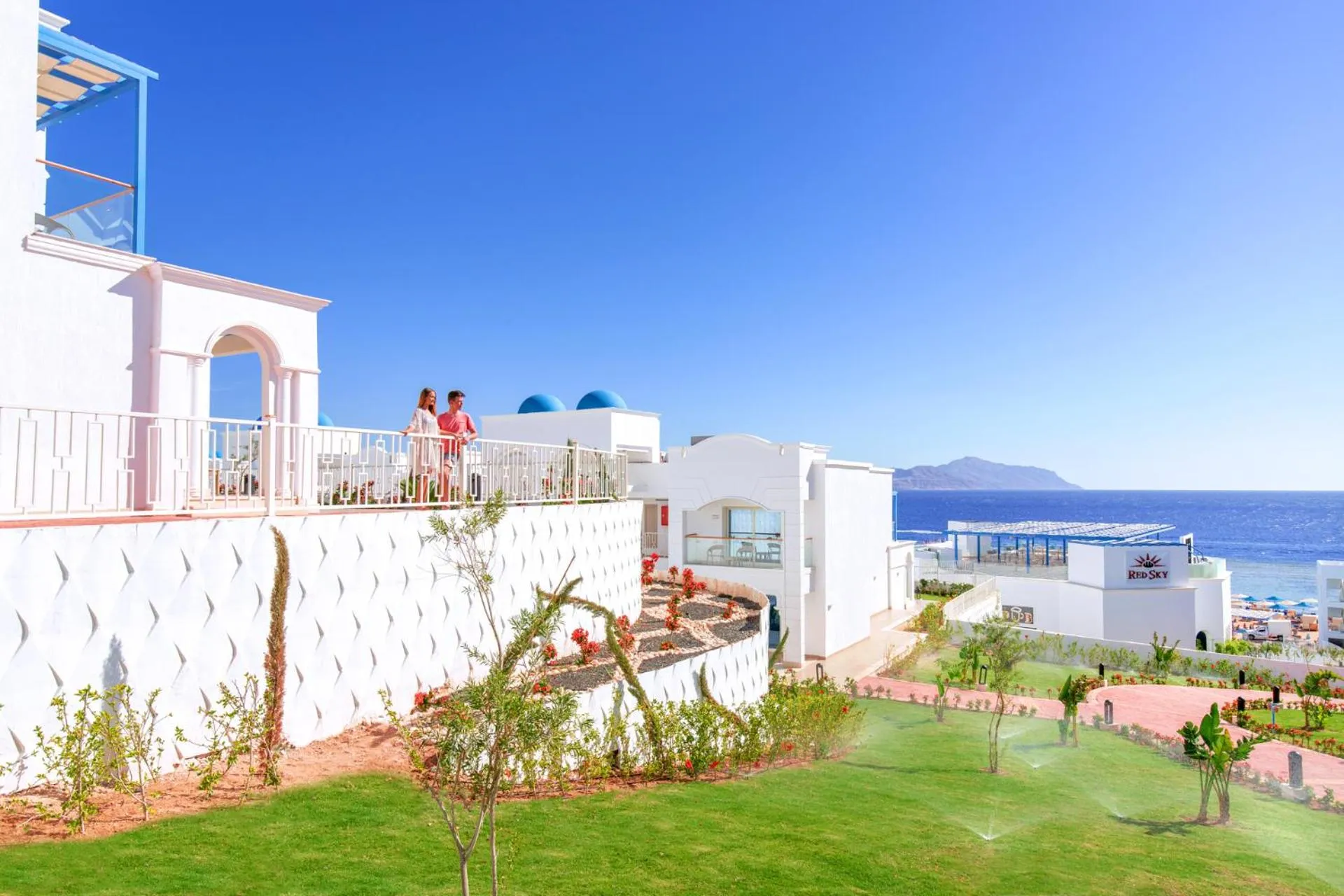 Natural landscape in Pickalbatros Palace Sharm "Aqua Park"- All inclusive