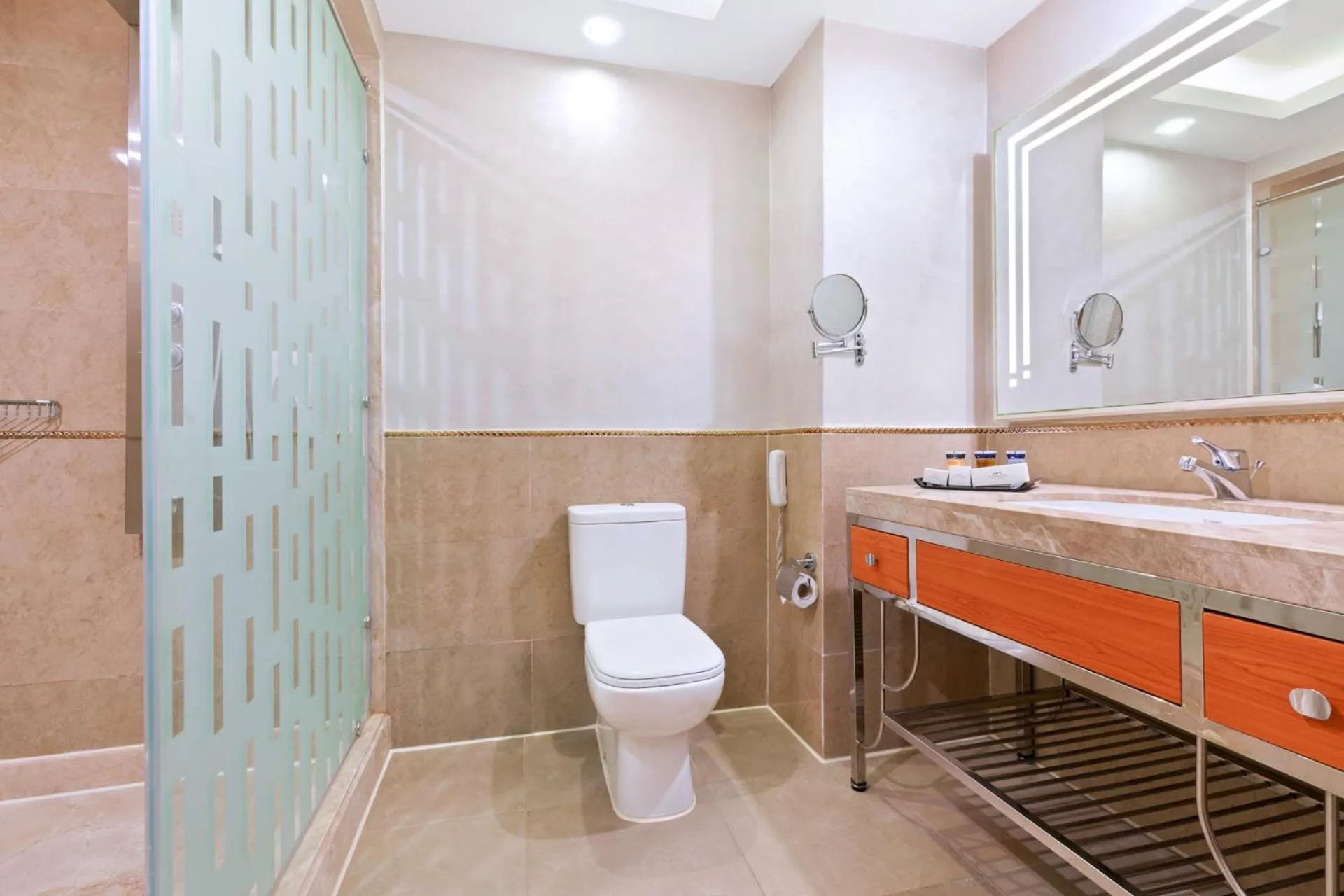 Bathroom in Pickalbatros Palace Sharm "Aqua Park"- All inclusive