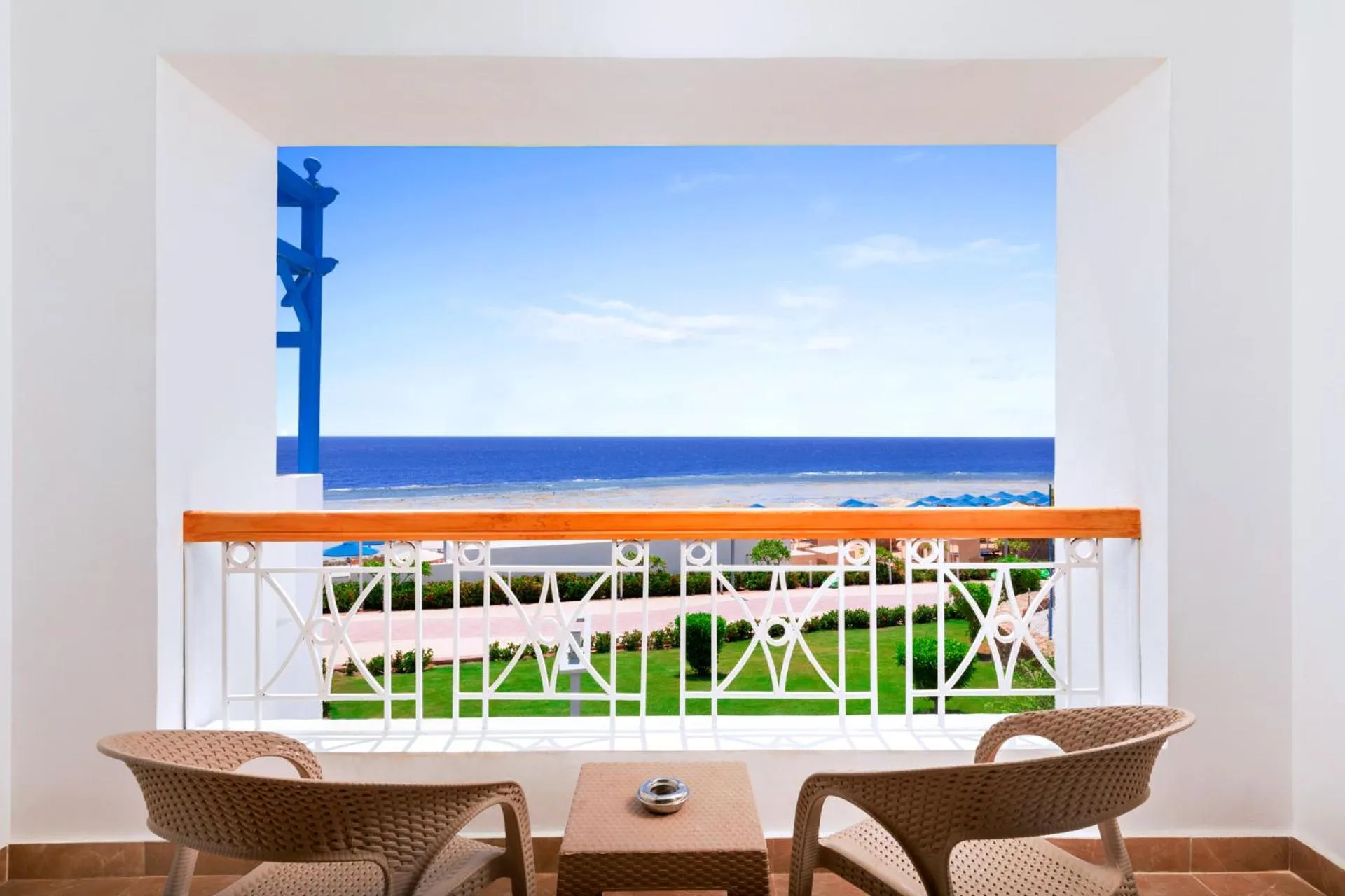 Sea view in Pickalbatros Palace Sharm "Aqua Park"- All inclusive