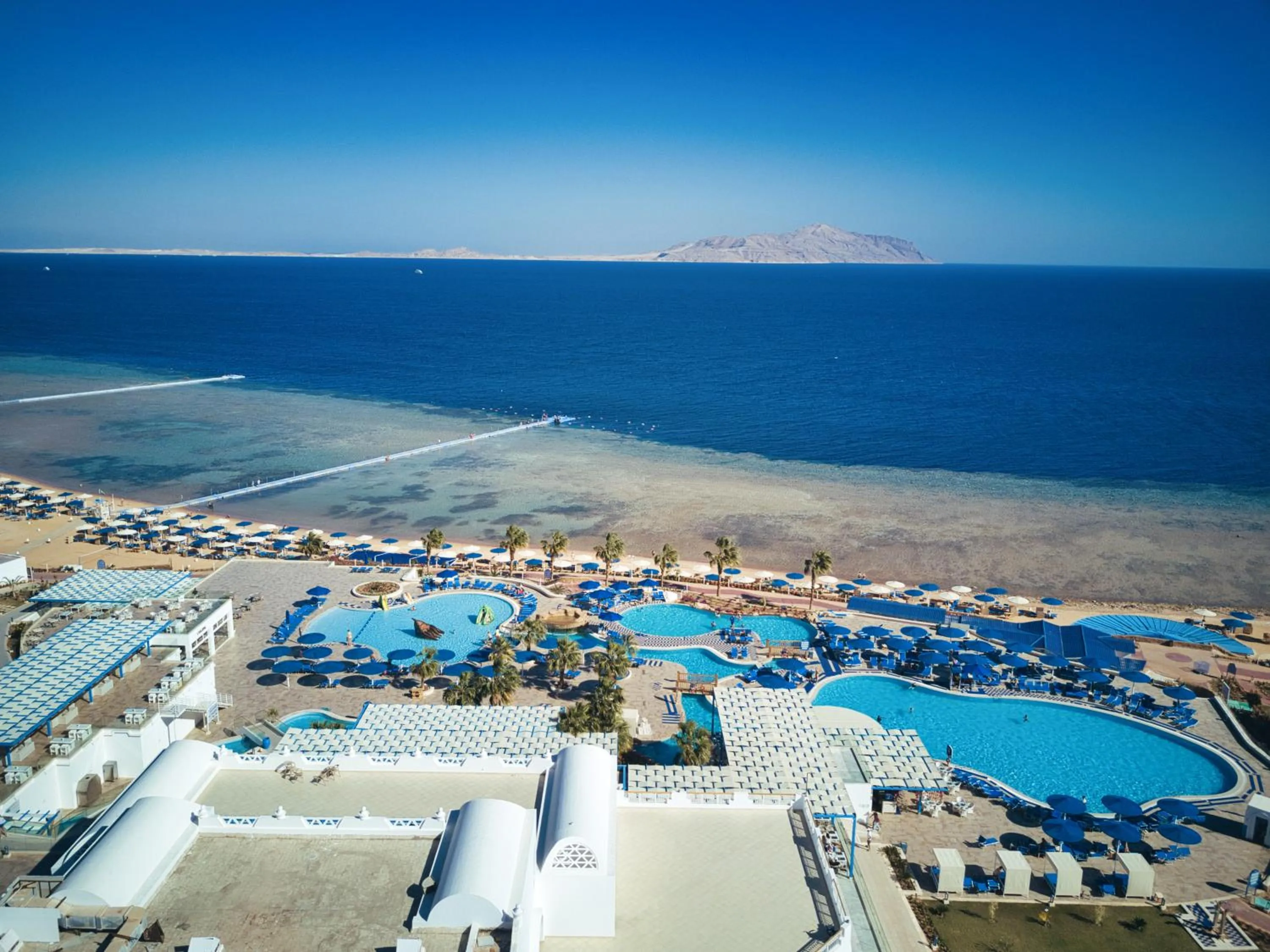 Bird's eye view in Pickalbatros Palace Sharm "Aqua Park"- All inclusive